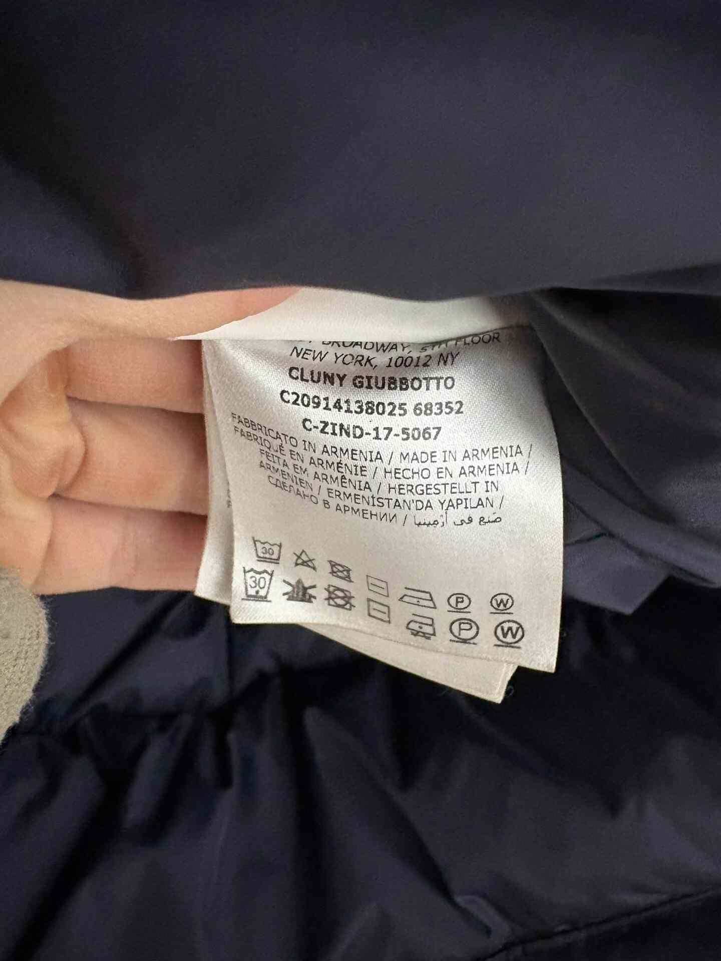 Moncler Moncler Down Blue Heavy Coat XL Men Size US XL / EU 56 / 4 - 8 Thumbnail