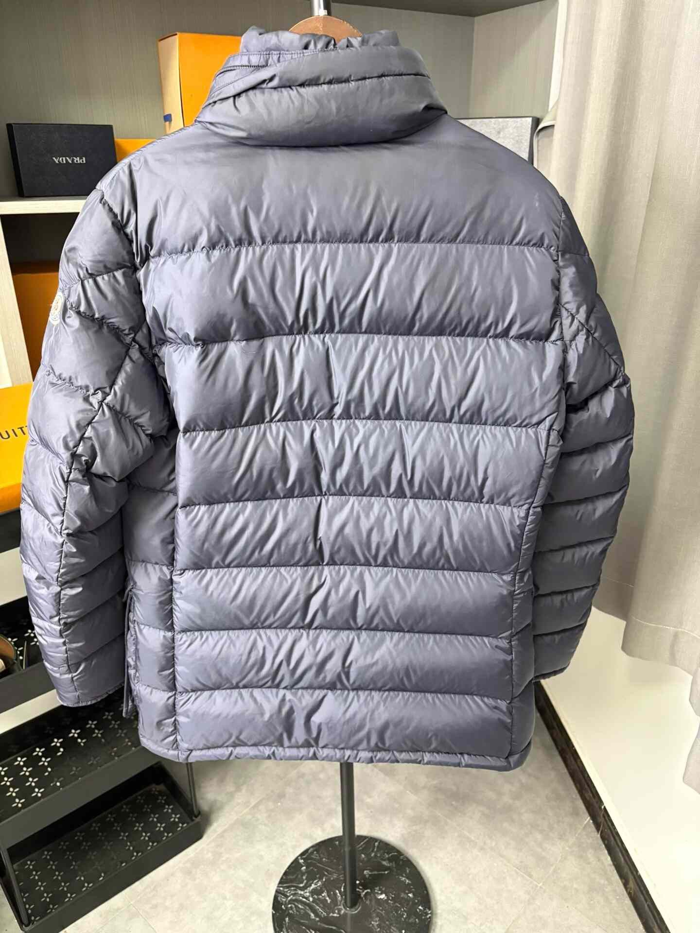 Moncler Moncler Down Blue Heavy Coat XL Men Size US XL / EU 56 / 4 - 3 Thumbnail