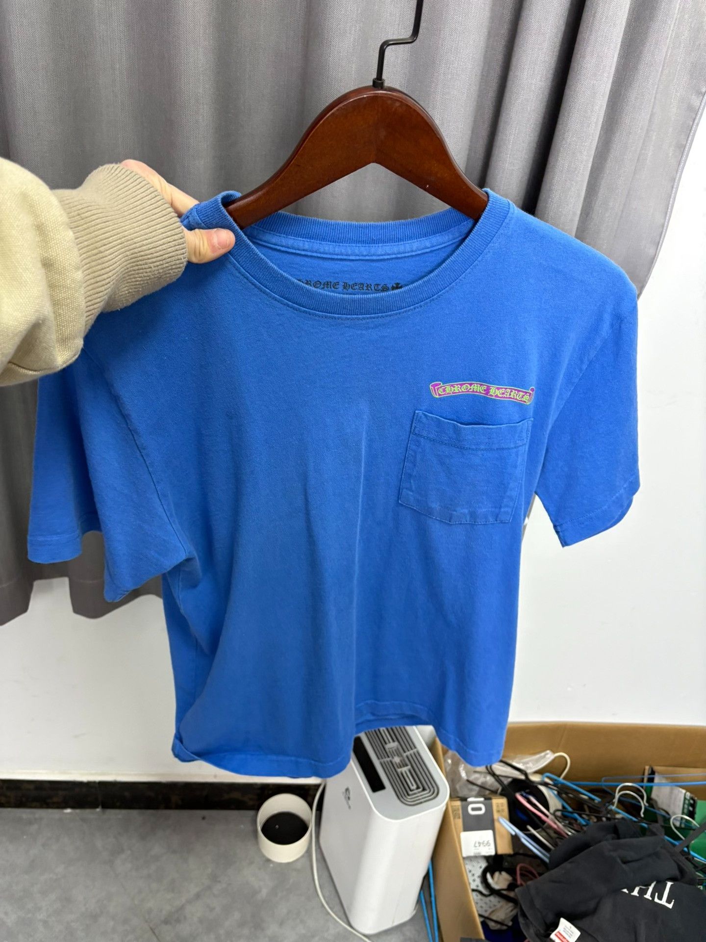 Chrome Hearts Chrome Hearts Blue T-Shirt S Men Size US S / EU 44-46 / 1 - 8 Thumbnail