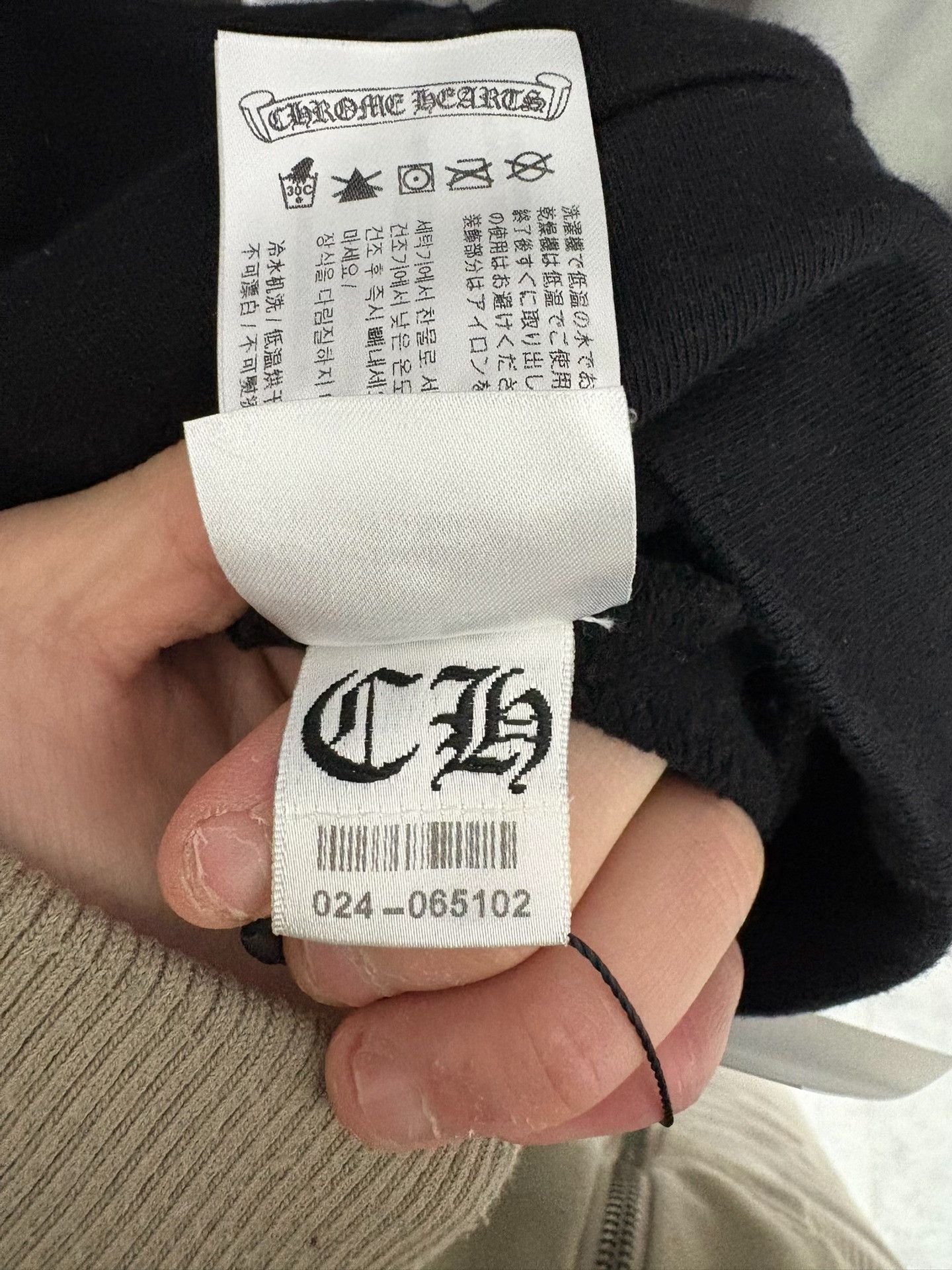Chrome Hearts Chrome Hearts Black Hoodie S Men Size US S / EU 44-46 / 1 - 7 Thumbnail