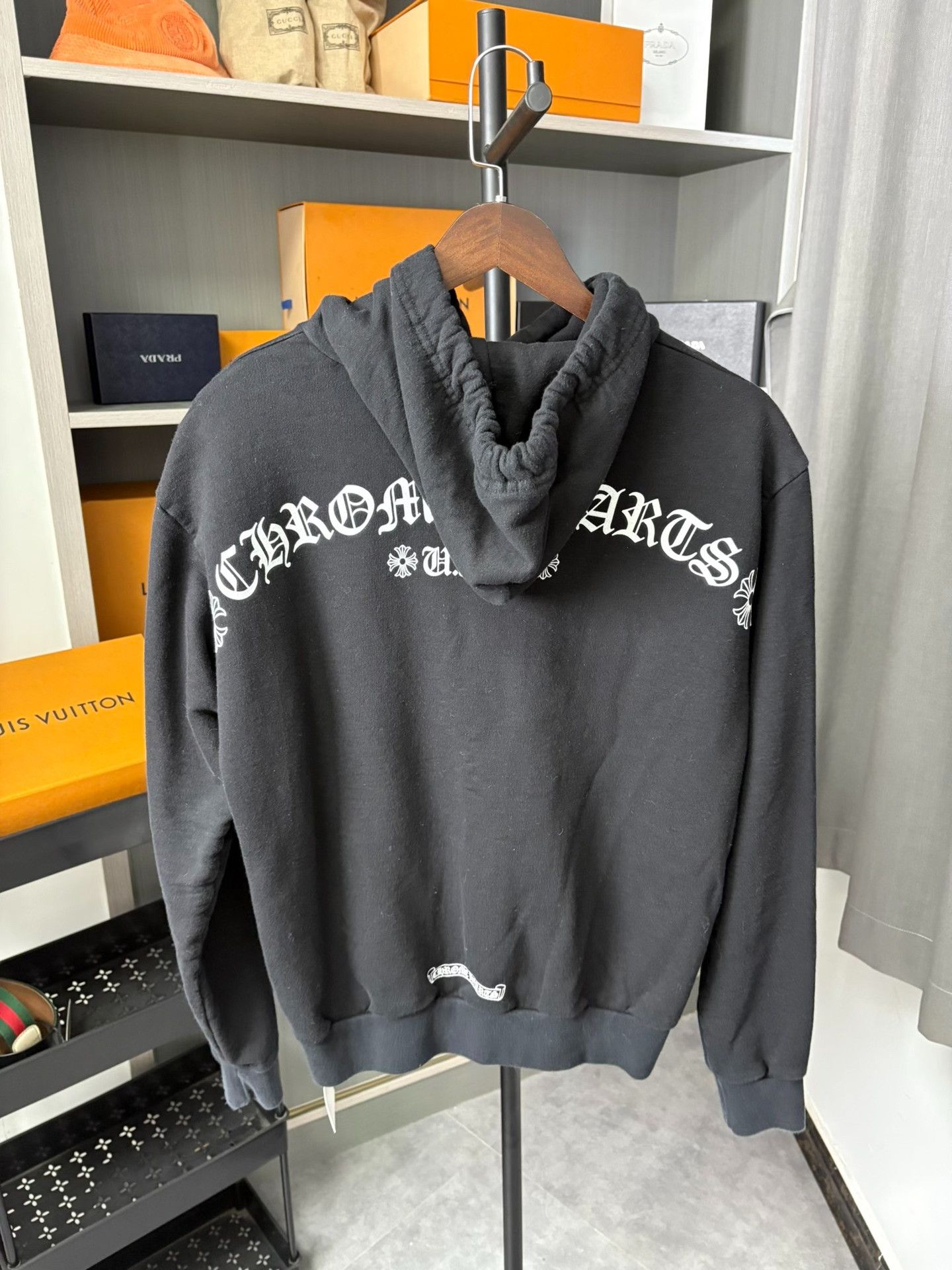 Chrome Hearts Chrome Hearts Black Hoodie S Men Size US S / EU 44-46 / 1 - 4 Thumbnail