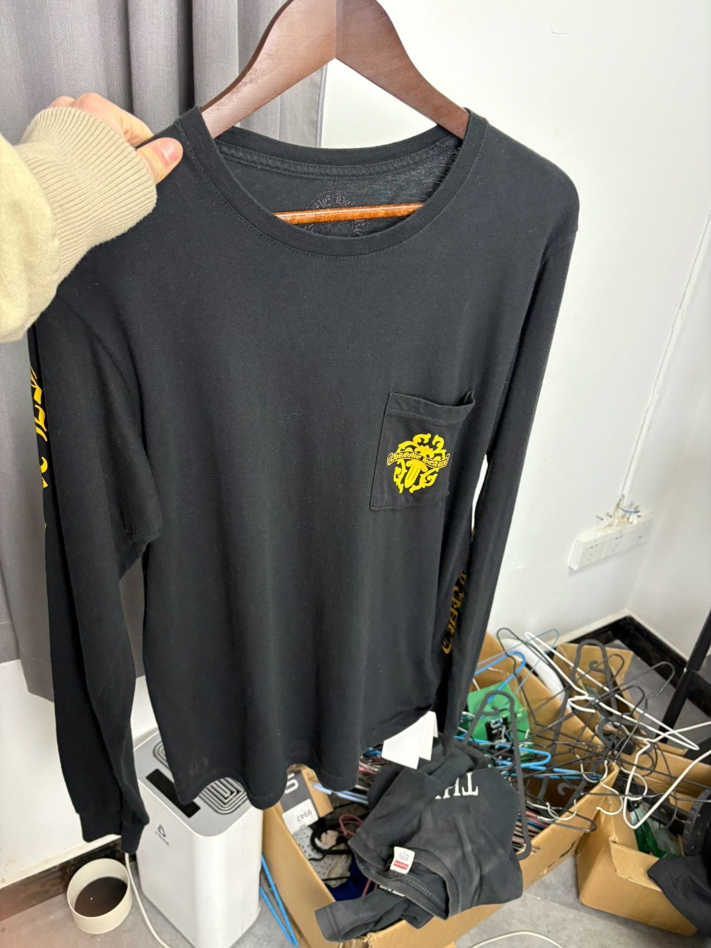 Chrome Hearts Chrome Hearts Yellow T-Shirt M Men Size US M / EU 48-50 / 2 - 7 Thumbnail