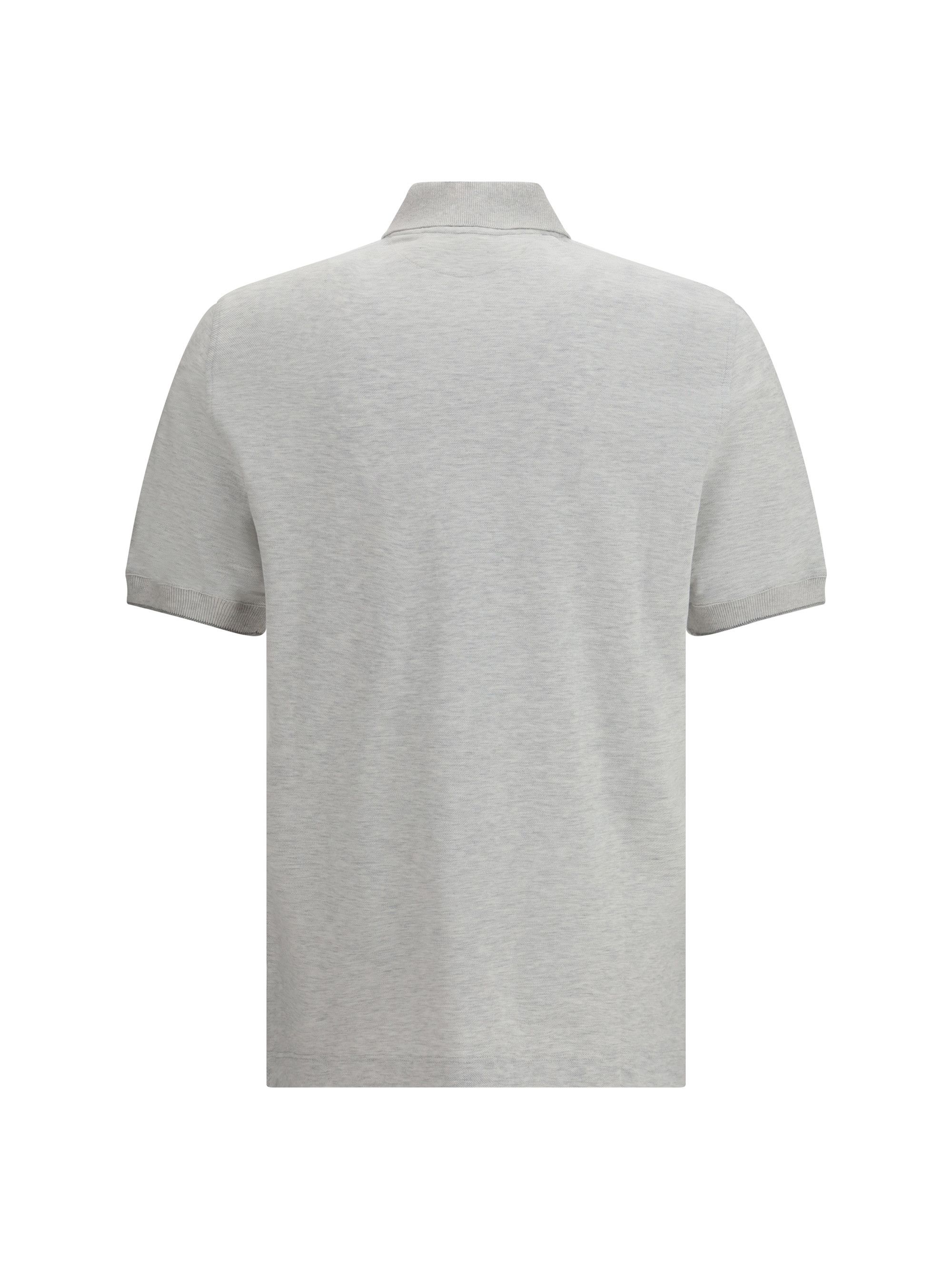 Brunello Cucinelli Cotton Polo Shirt Size US L / EU 52-54 / 3 - 2 Thumbnail