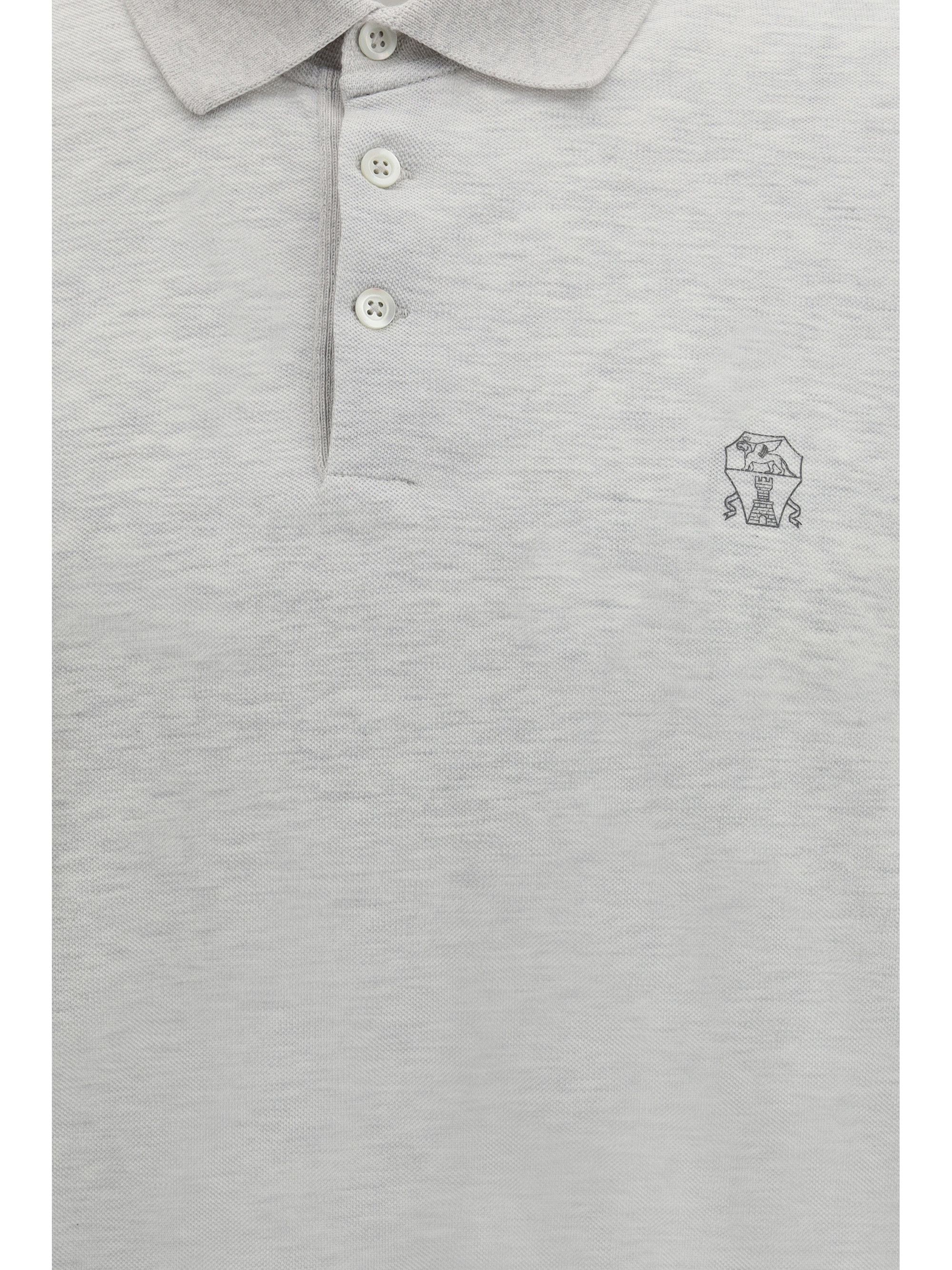 Brunello Cucinelli Cotton Polo Shirt Size US M / EU 48-50 / 2 - 3 Thumbnail