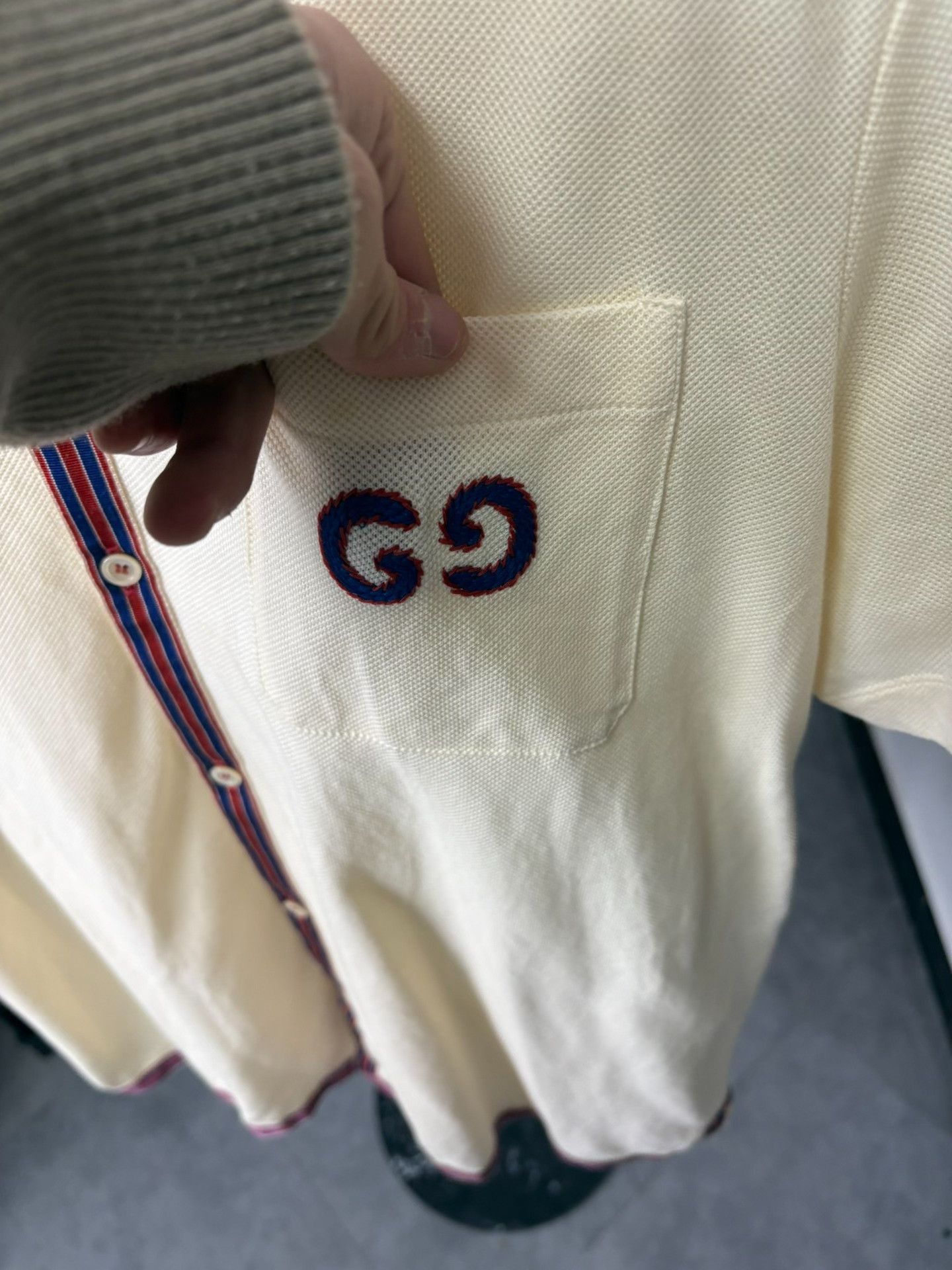 Gucci Gucci White Shirt M Men Size US M / EU 48-50 / 2 - 4 Thumbnail