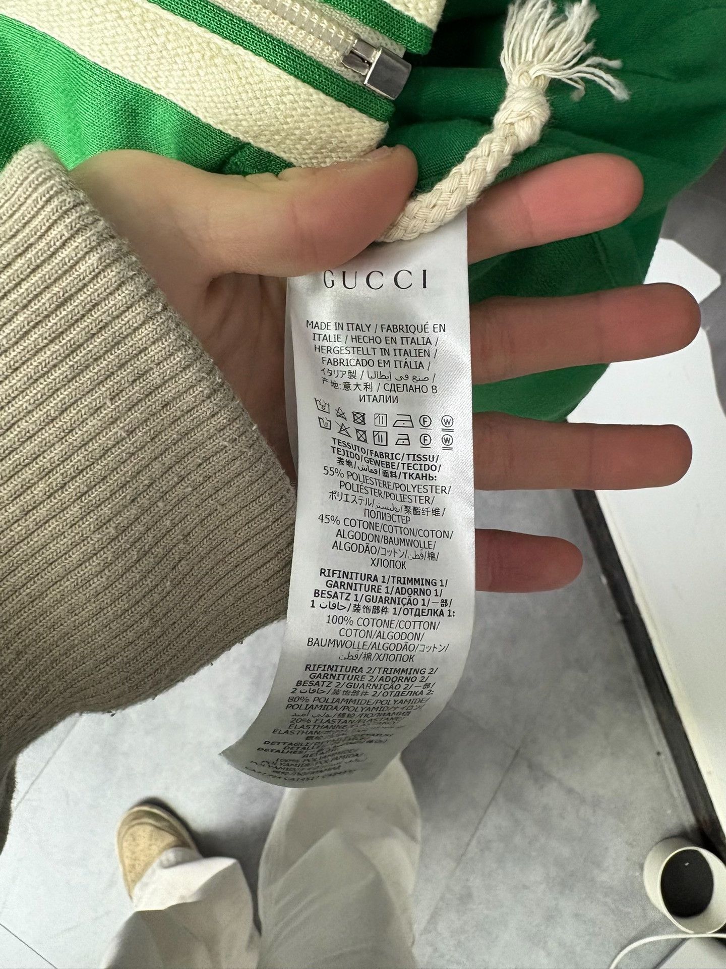 Gucci Gucci Green Light Jacket M Men Size US M / EU 48-50 / 2 - 5 Thumbnail