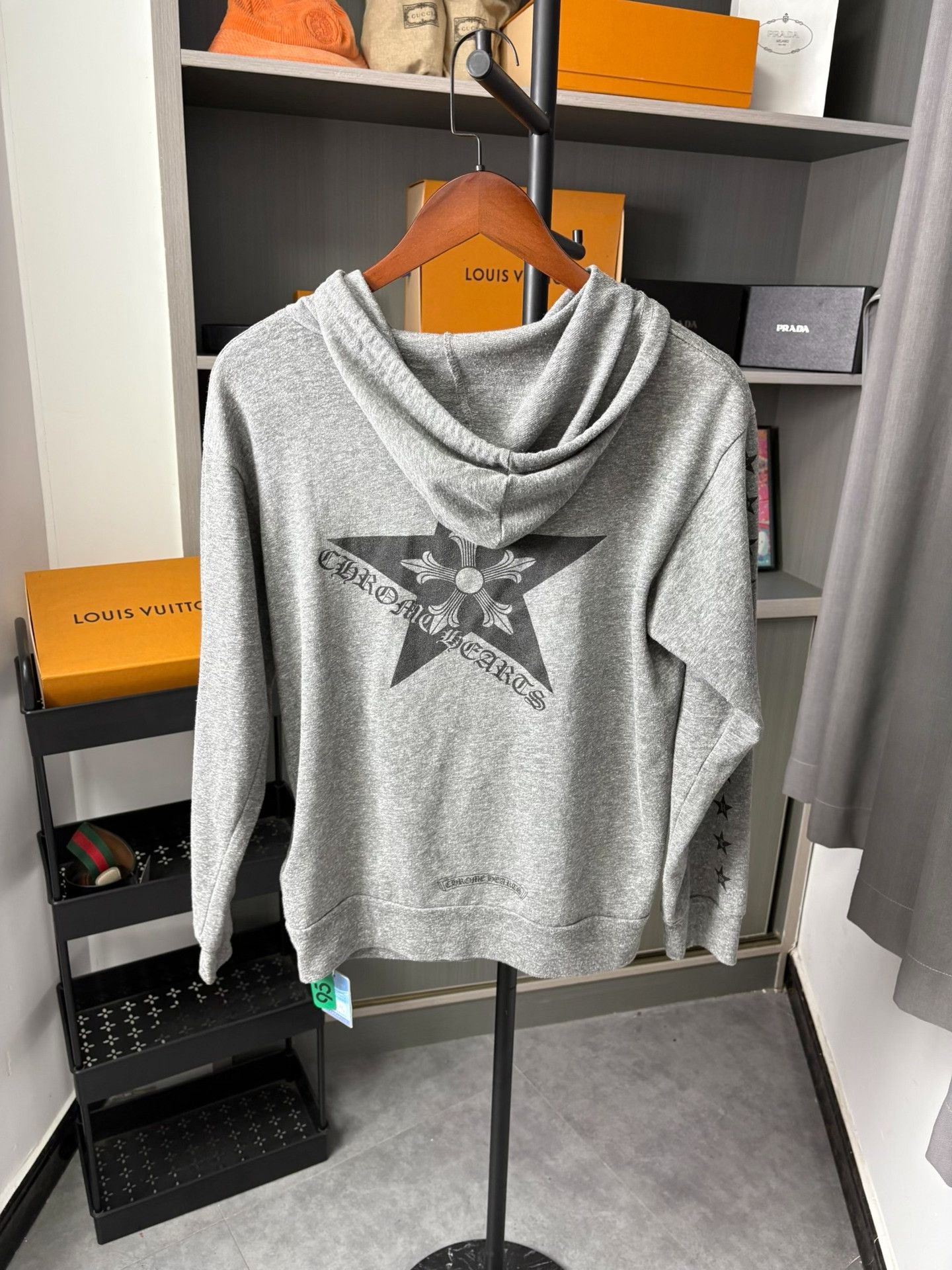 Chrome Hearts Chrome Hearts Gray Hoodie M Men Size US M / EU 48-50 / 2 - 4 Thumbnail