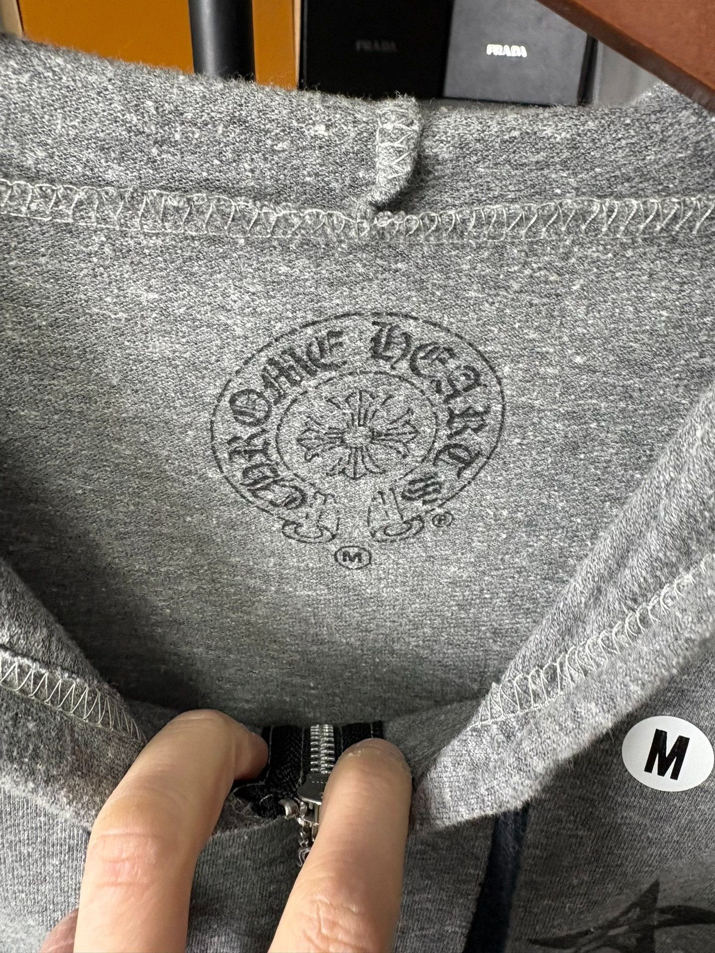 Chrome Hearts Chrome Hearts Gray Hoodie M Men Size US M / EU 48-50 / 2 - 3 Thumbnail