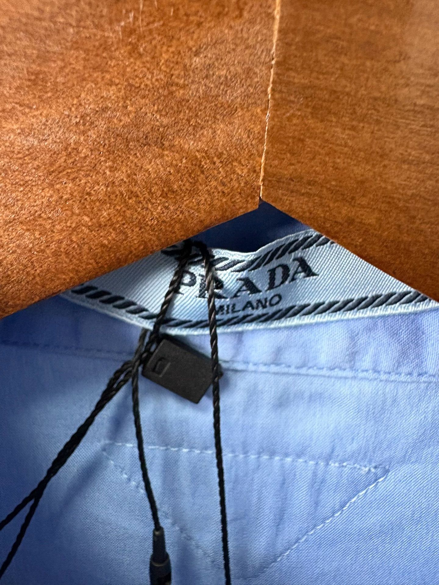 Prada Prada Blue Shirt 38 Men Size US S / EU 44-46 / 1 - 2 Thumbnail