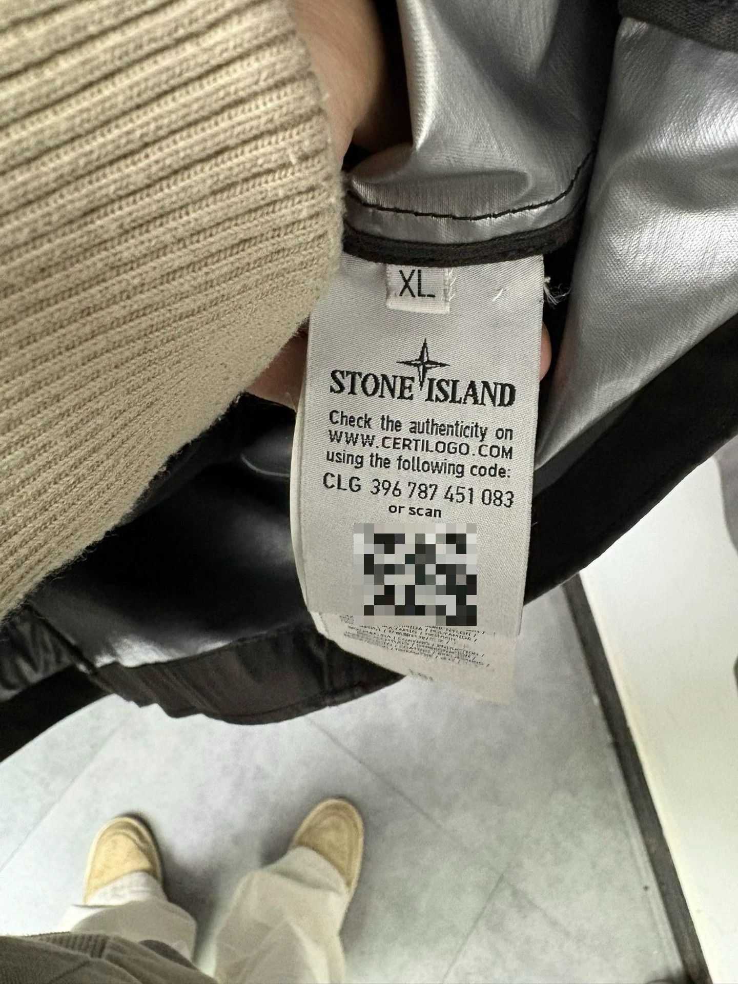 Stone Island Stone Island Washed Gray Light Jacket XL Men Size US XL / EU 56 / 4 - 5 Thumbnail