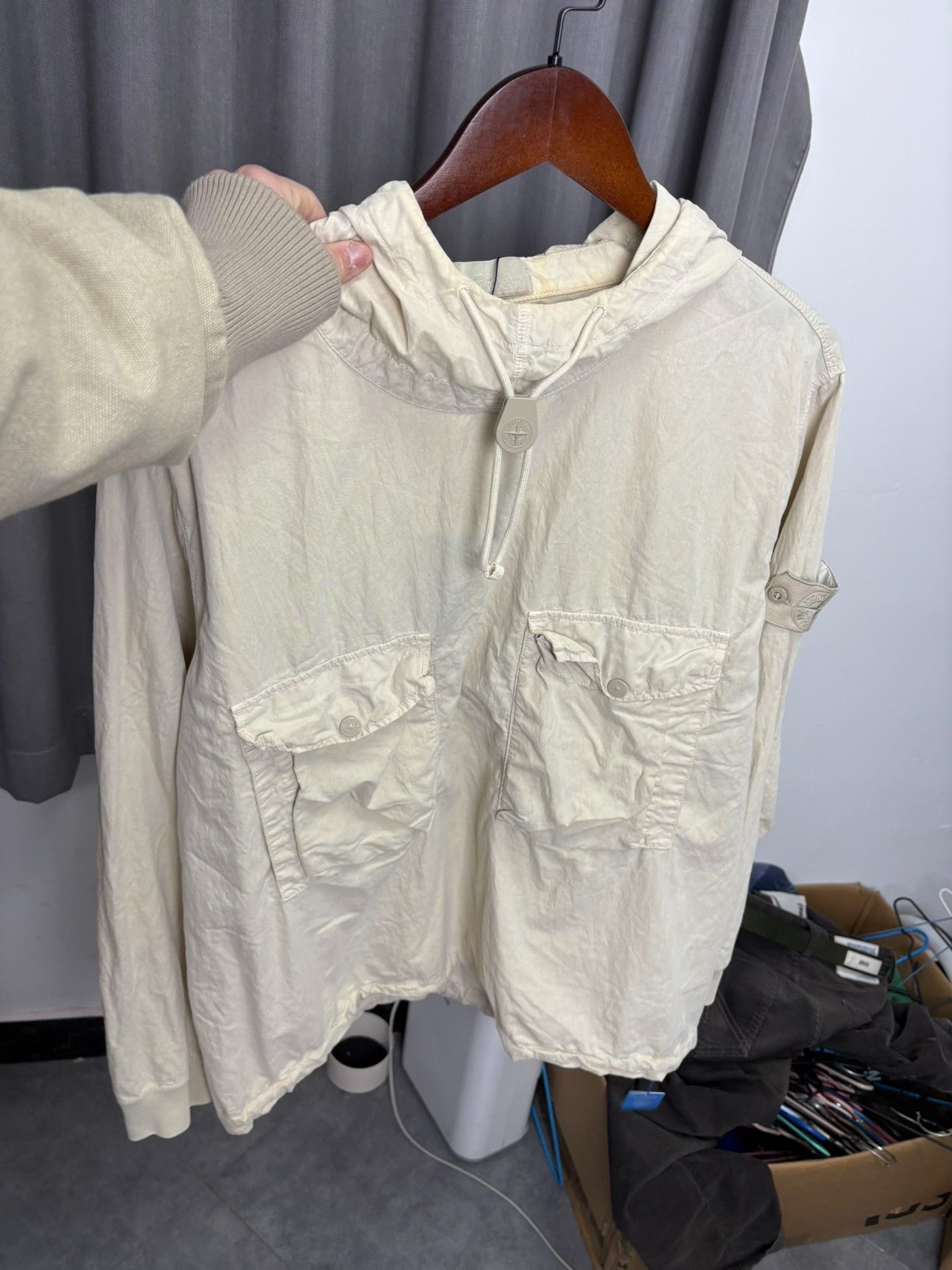 Stone Island Stone Island White Shirt XL Men Size US XL / EU 56 / 4 - 5 Thumbnail