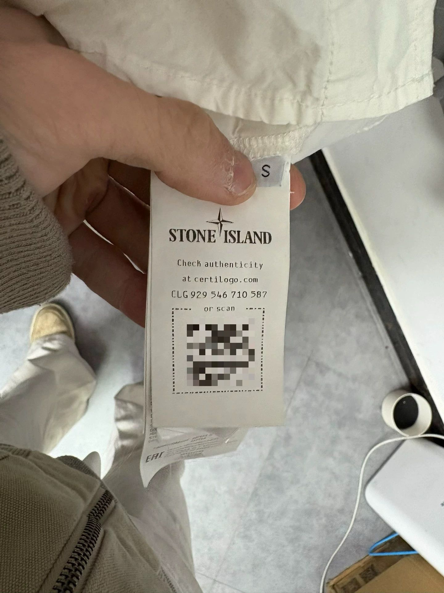 Stone Island Stone Island White Shirt S Men Size US S / EU 44-46 / 1 - 6 Thumbnail