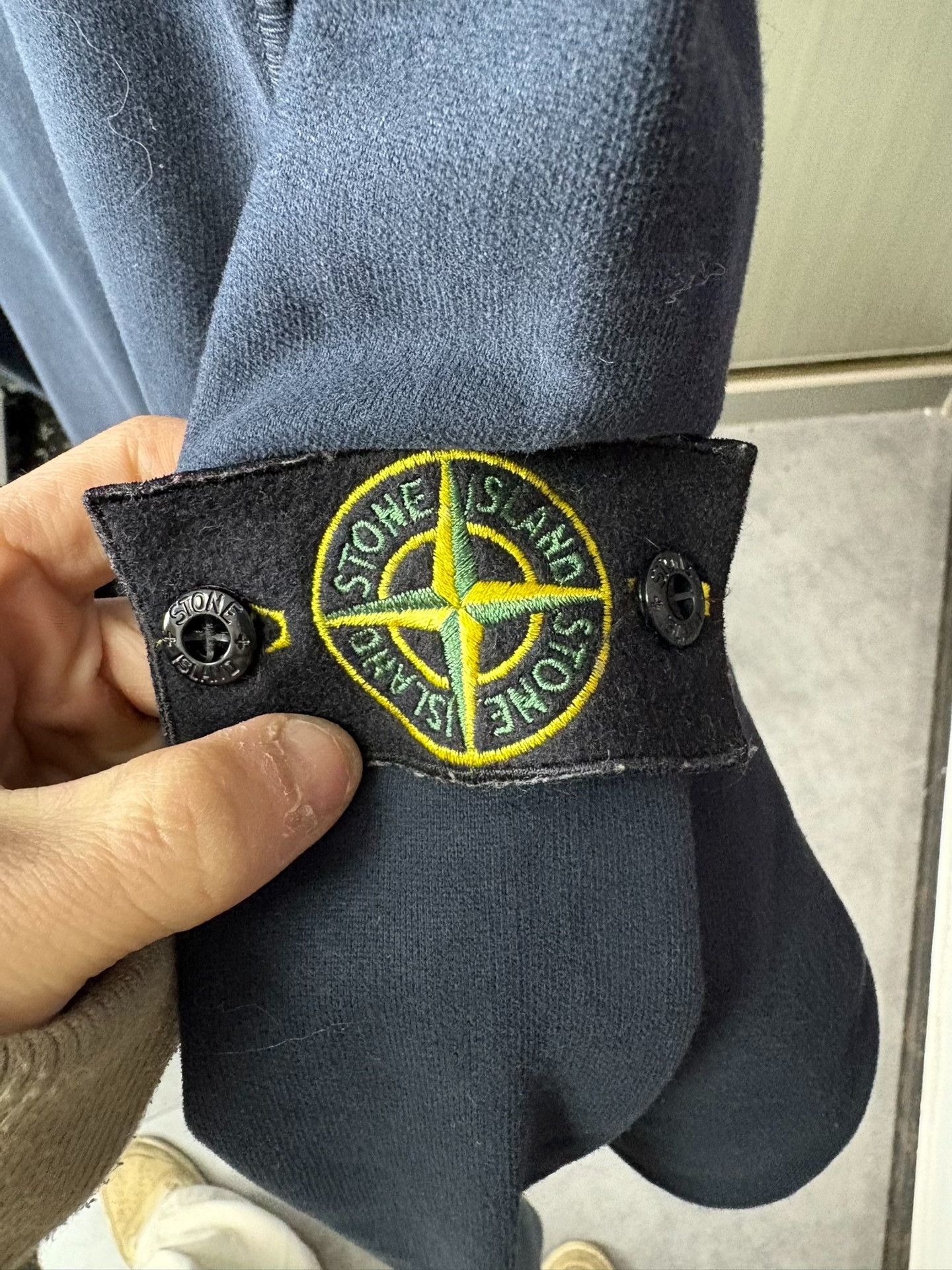 Stone Island Stone Island Blue Hoodie L Men Size US L / EU 52-54 / 3 - 2 Thumbnail