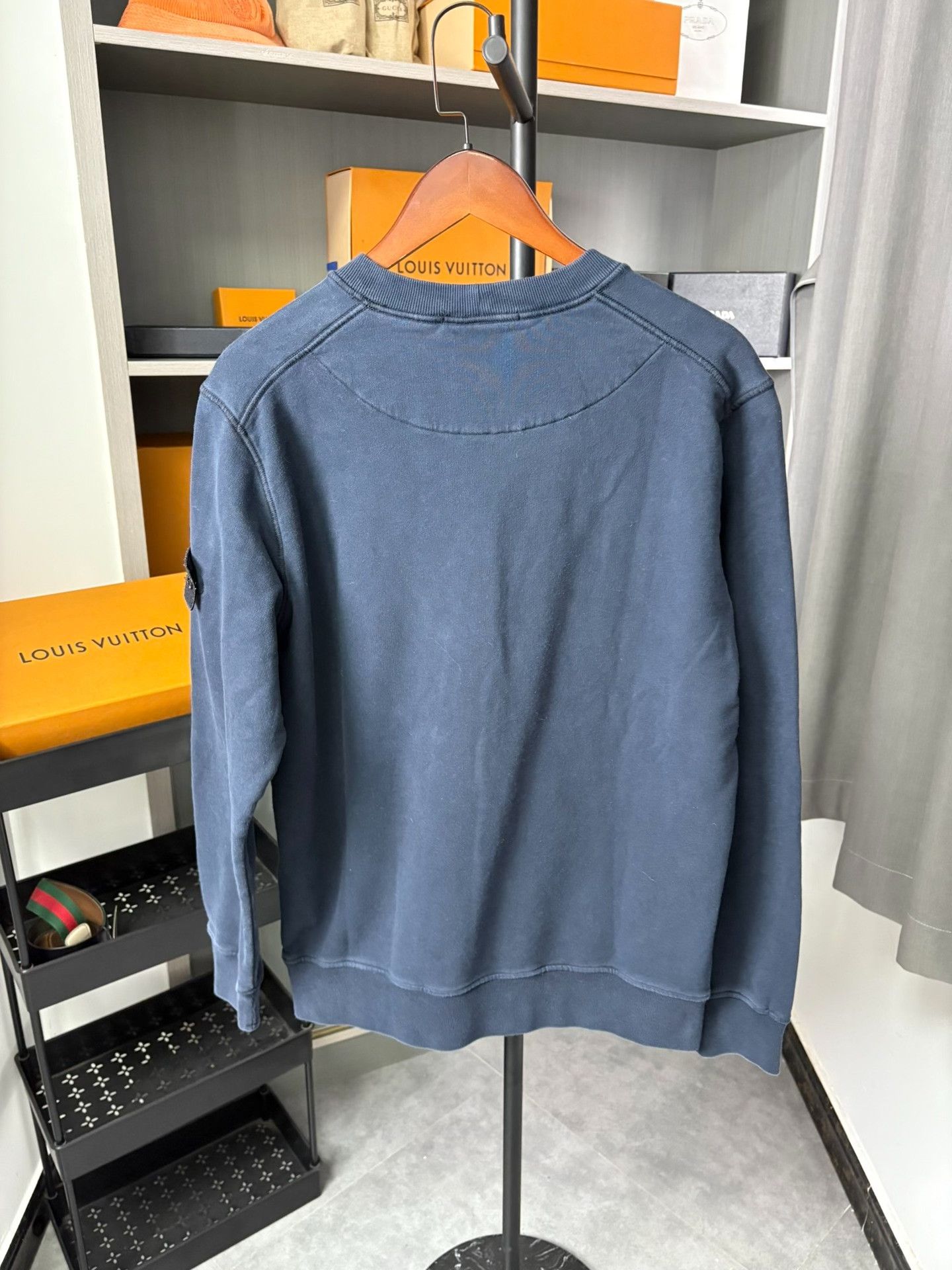 Stone Island Stone Island Blue Hoodie L Men Size US L / EU 52-54 / 3 - 5 Thumbnail