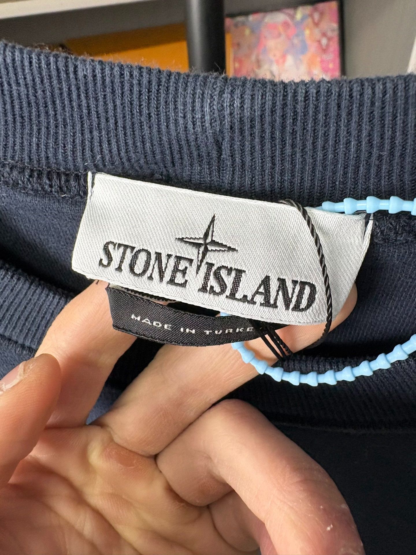 Stone Island Stone Island Blue Hoodie L Men Size US L / EU 52-54 / 3 - 3 Thumbnail