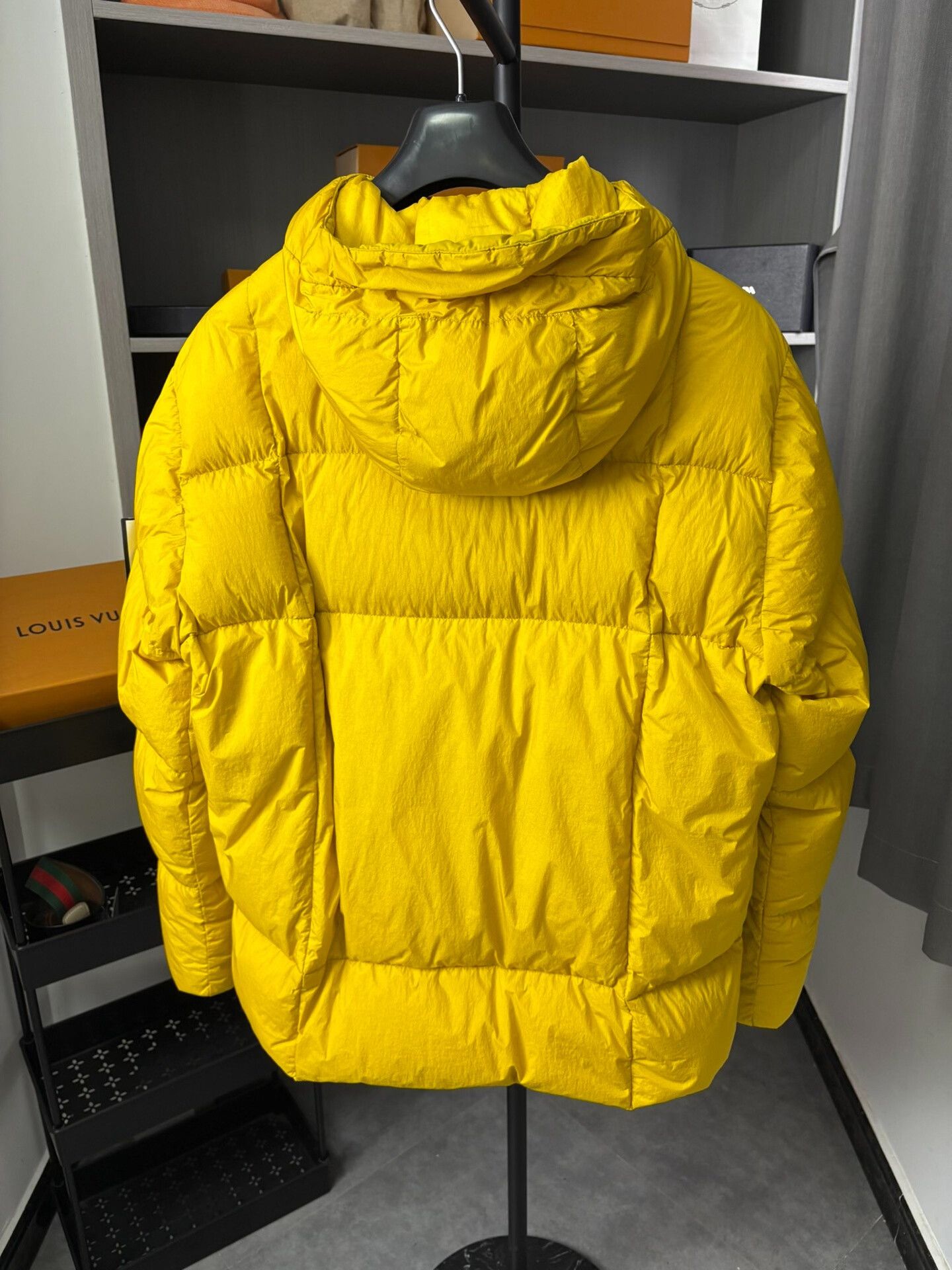 Stone Island Stone Island Down Yellow Heavy Coat XL Men Size US XL / EU 56 / 4 - 3 Thumbnail