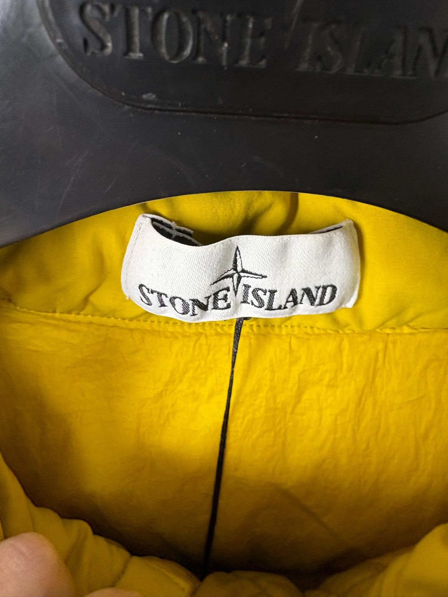 Stone Island Stone Island Down Yellow Heavy Coat XL Men Size US XL / EU 56 / 4 - 5 Thumbnail