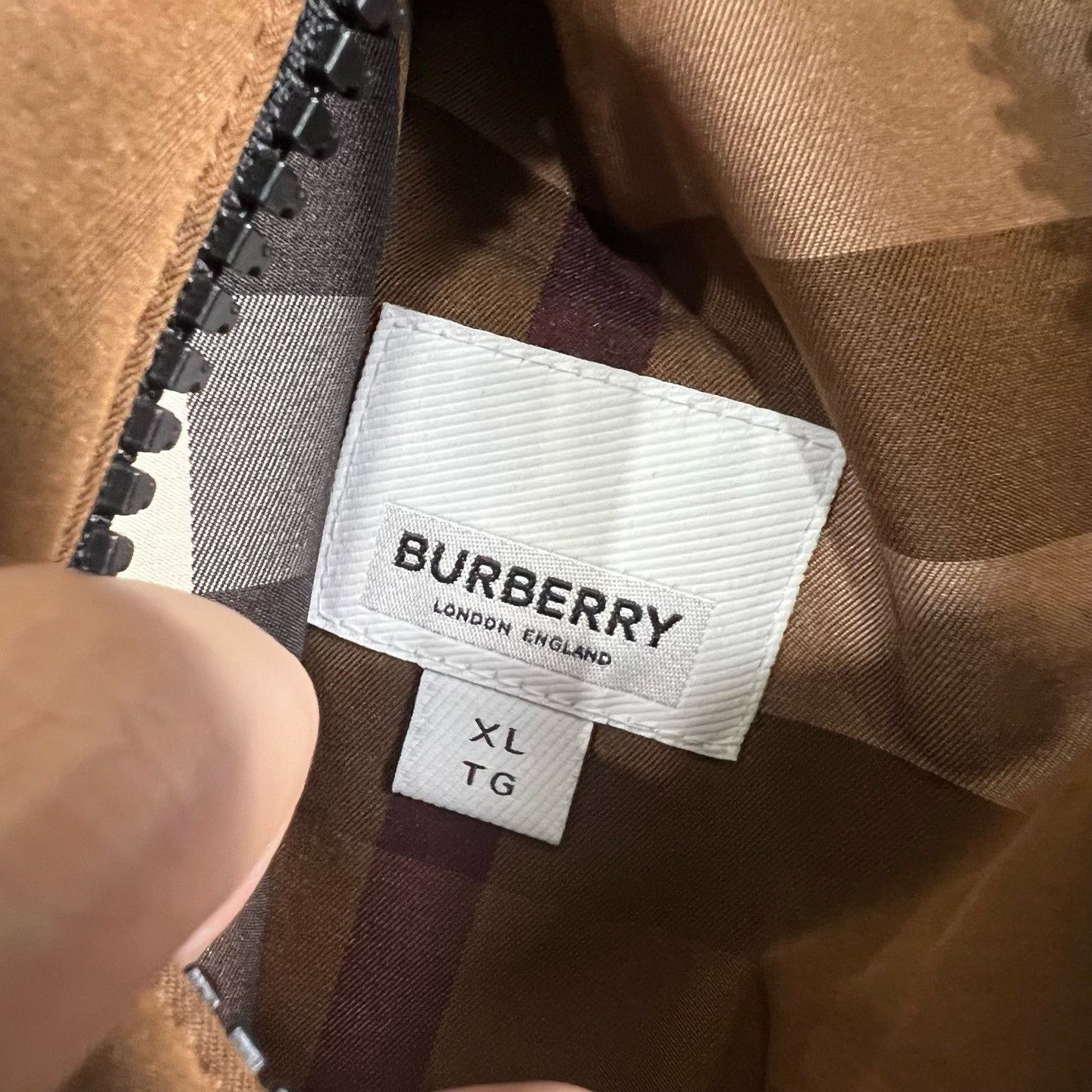 Burberry Burberry Down Plaid Brown Heavy Coat M Men Size US M / EU 48-50 / 2 - 6 Thumbnail