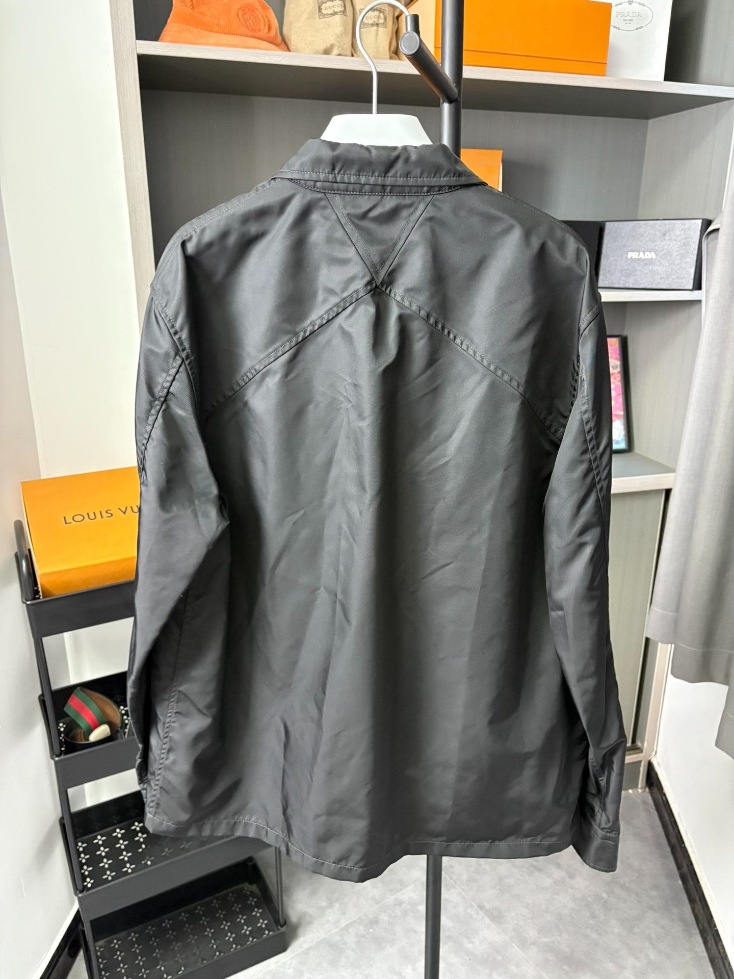 Bottega Veneta Bottega Veneta Nylon Black Jacket M Women Size M / US 6-8 / IT 42-44 - 3 Thumbnail