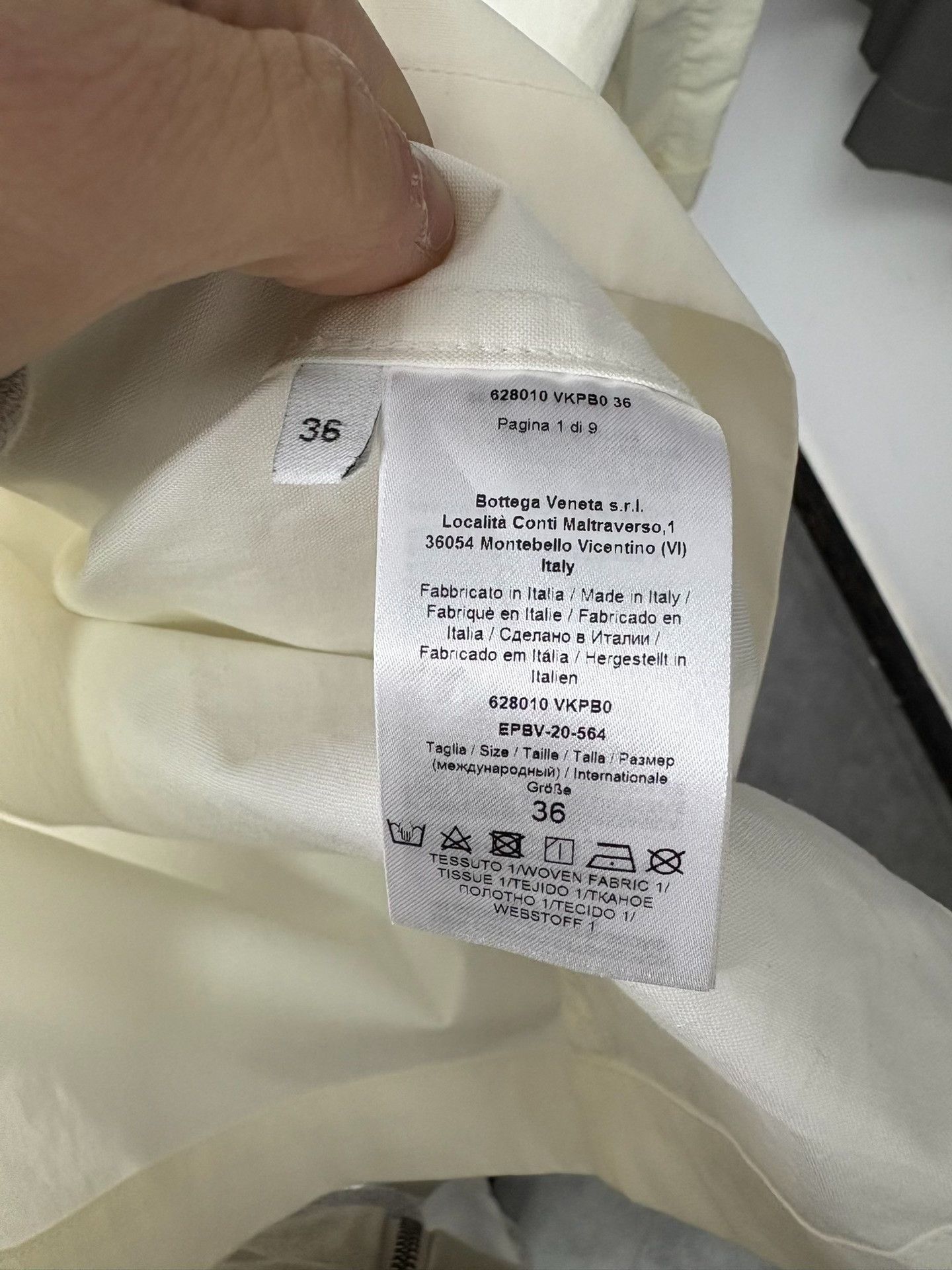 Bottega Veneta Bottega Veneta Long White Dress 36 Women Size S / US 4 / IT 40 - 5 Thumbnail