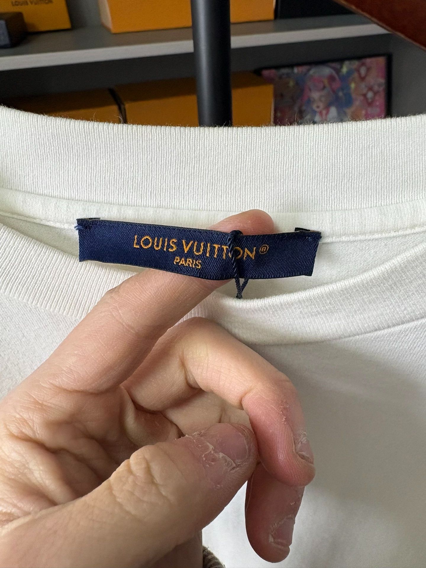 Louis Vuitton Louis Vuitton Retro White T-Shirt S Men Size US S / EU 44-46 / 1 - 2 Thumbnail