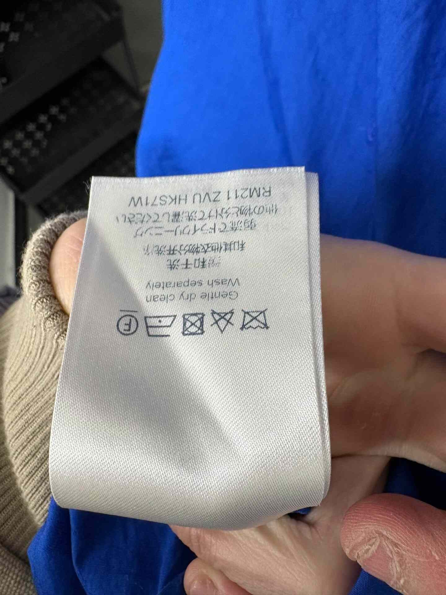 Louis Vuitton Louis Vuitton Blue Shirt L Men Size US L / EU 52-54 / 3 - 6 Thumbnail