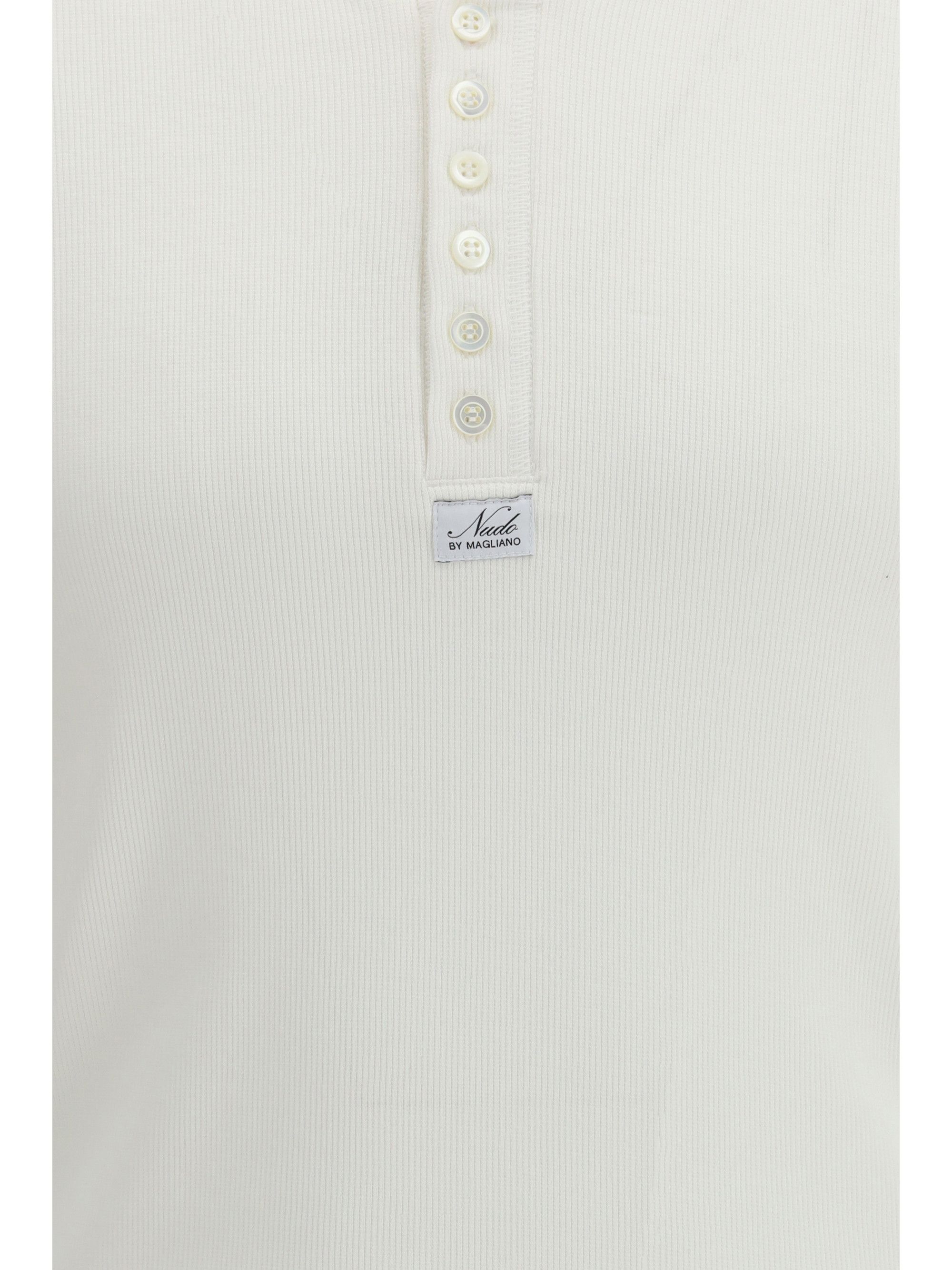 Magliano Nudo Small Serafino T-shirt Size US L / EU 52-54 / 3 - 3 Thumbnail