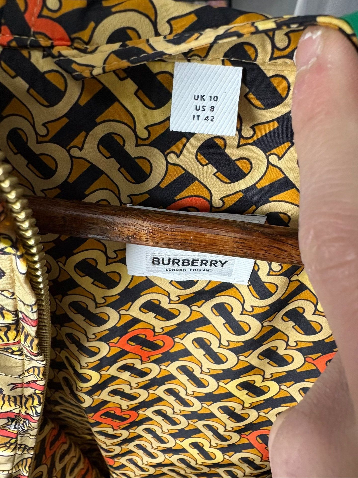Burberry Burberry Tiger Light Jacket 42 Men Size US M / EU 48-50 / 2 - 4 Thumbnail