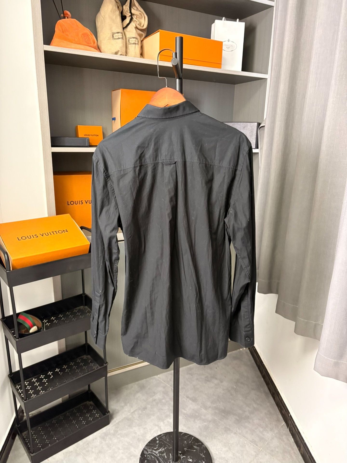 Burberry Burberry Cotton Black Shirt M Men Size US M / EU 48-50 / 2 - 2 Thumbnail