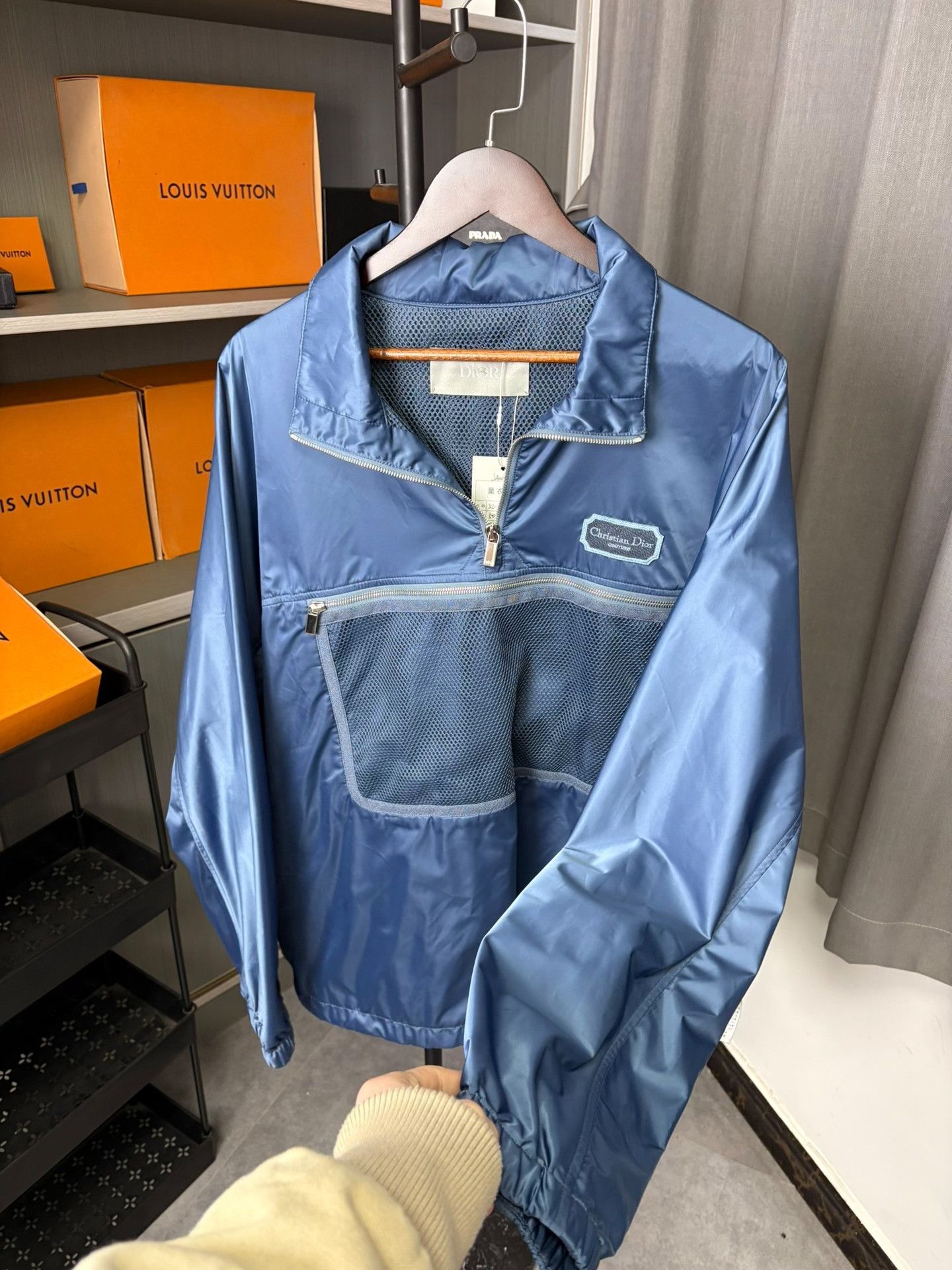 Dior Dior Blue Light Jacket M Men Size US M / EU 48-50 / 2 - 8 Thumbnail