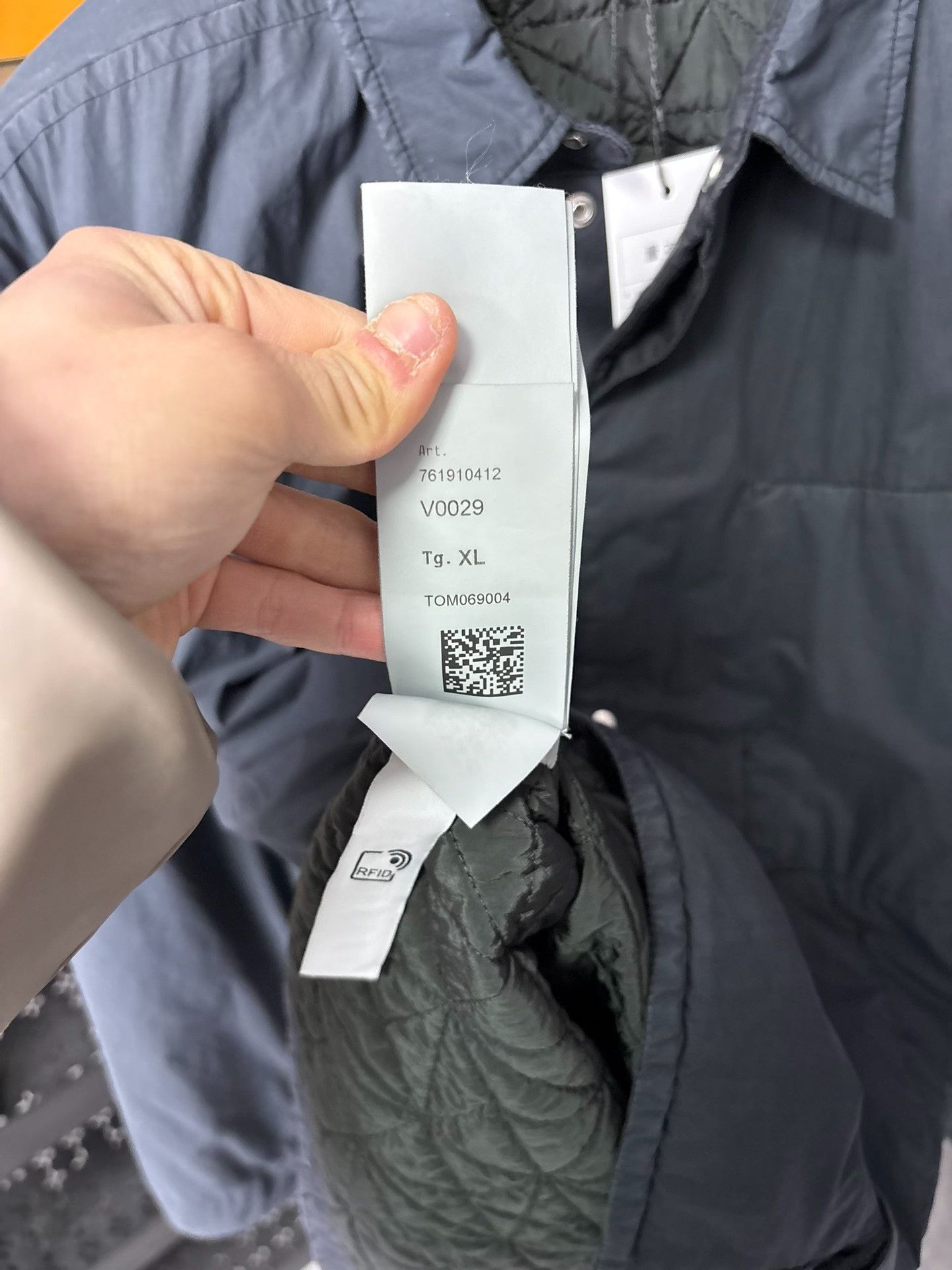 Stone Island Stone Island Black Light Jacket XL Men Size US XL / EU 56 / 4 - 4 Thumbnail