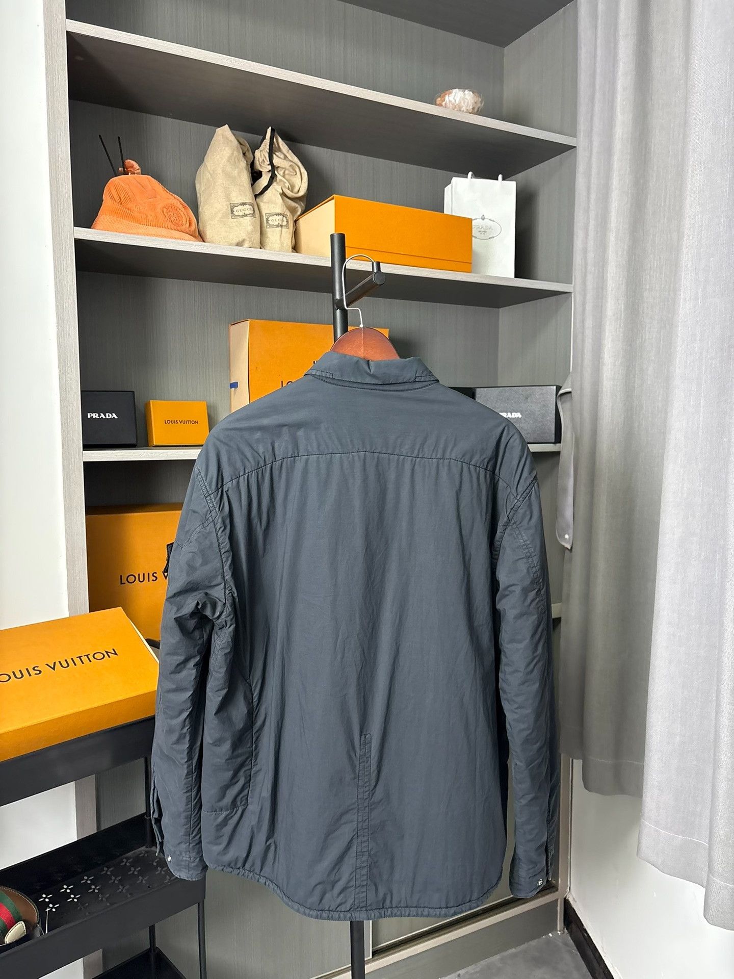 Stone Island Stone Island Black Light Jacket XL Men Size US XL / EU 56 / 4 - 2 Thumbnail