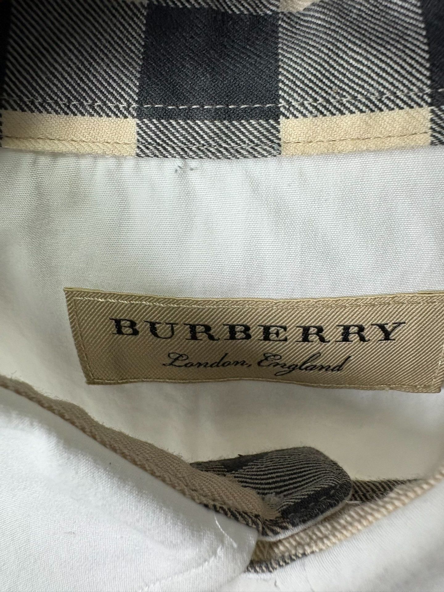 Burberry Burberry Embroidered White Shirt S Men Size US S / EU 44-46 / 1 - 3 Thumbnail