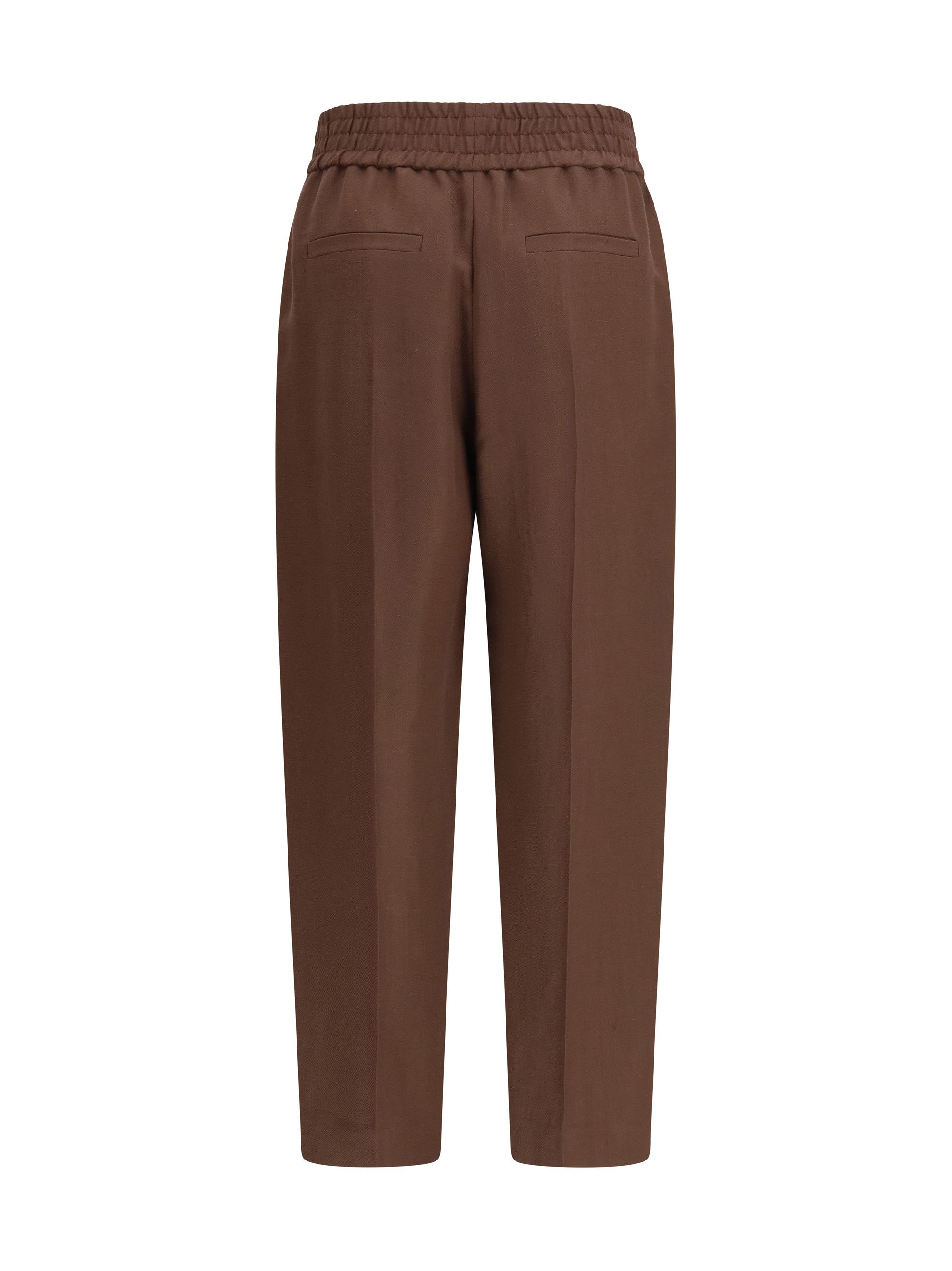 Brunello Cucinelli Cotton Pants Size 28" / US 6 / IT 42 - 2 Thumbnail