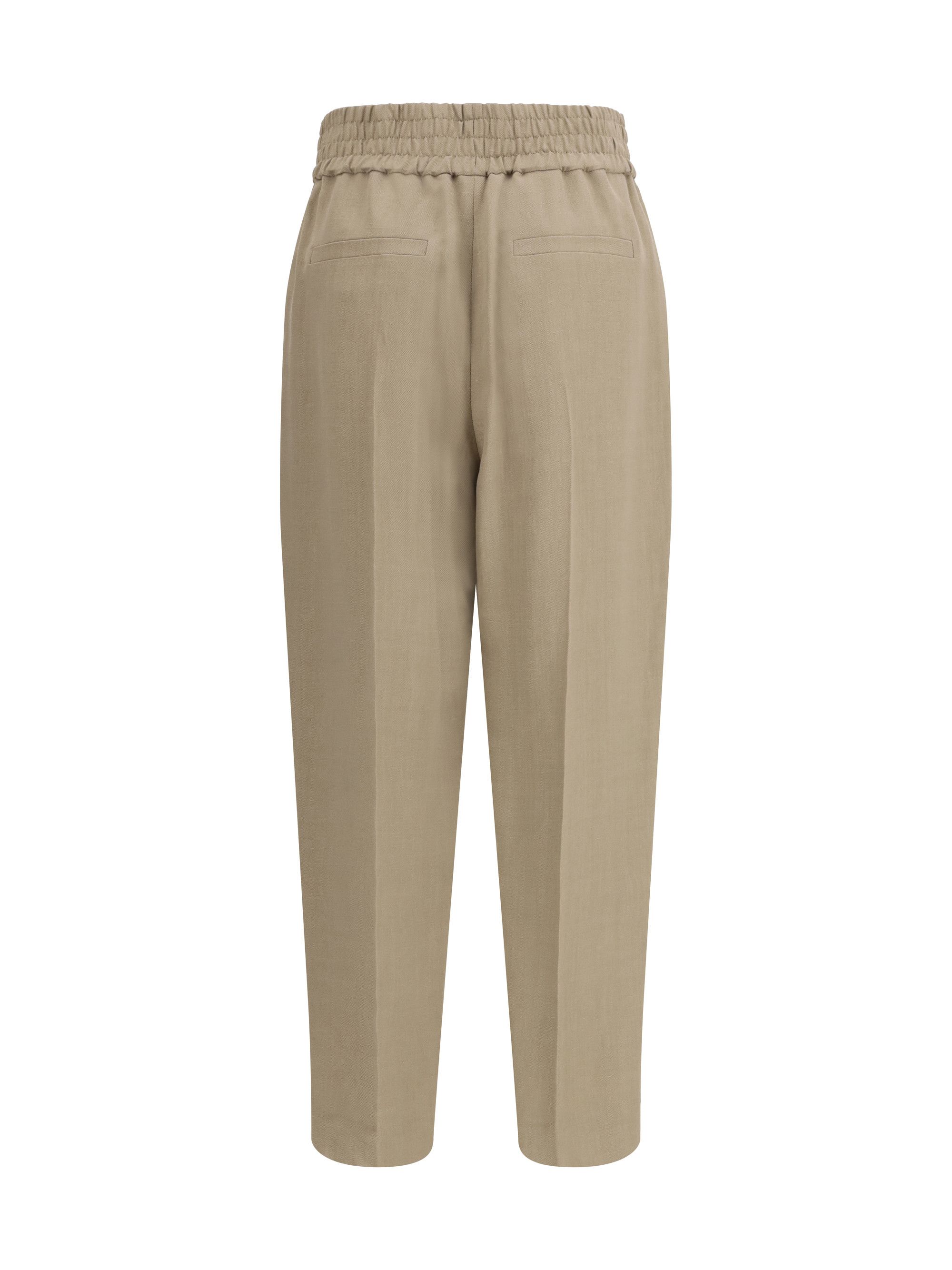 Brunello Cucinelli Cotton Pants Size 28" / US 6 / IT 42 - 2 Thumbnail