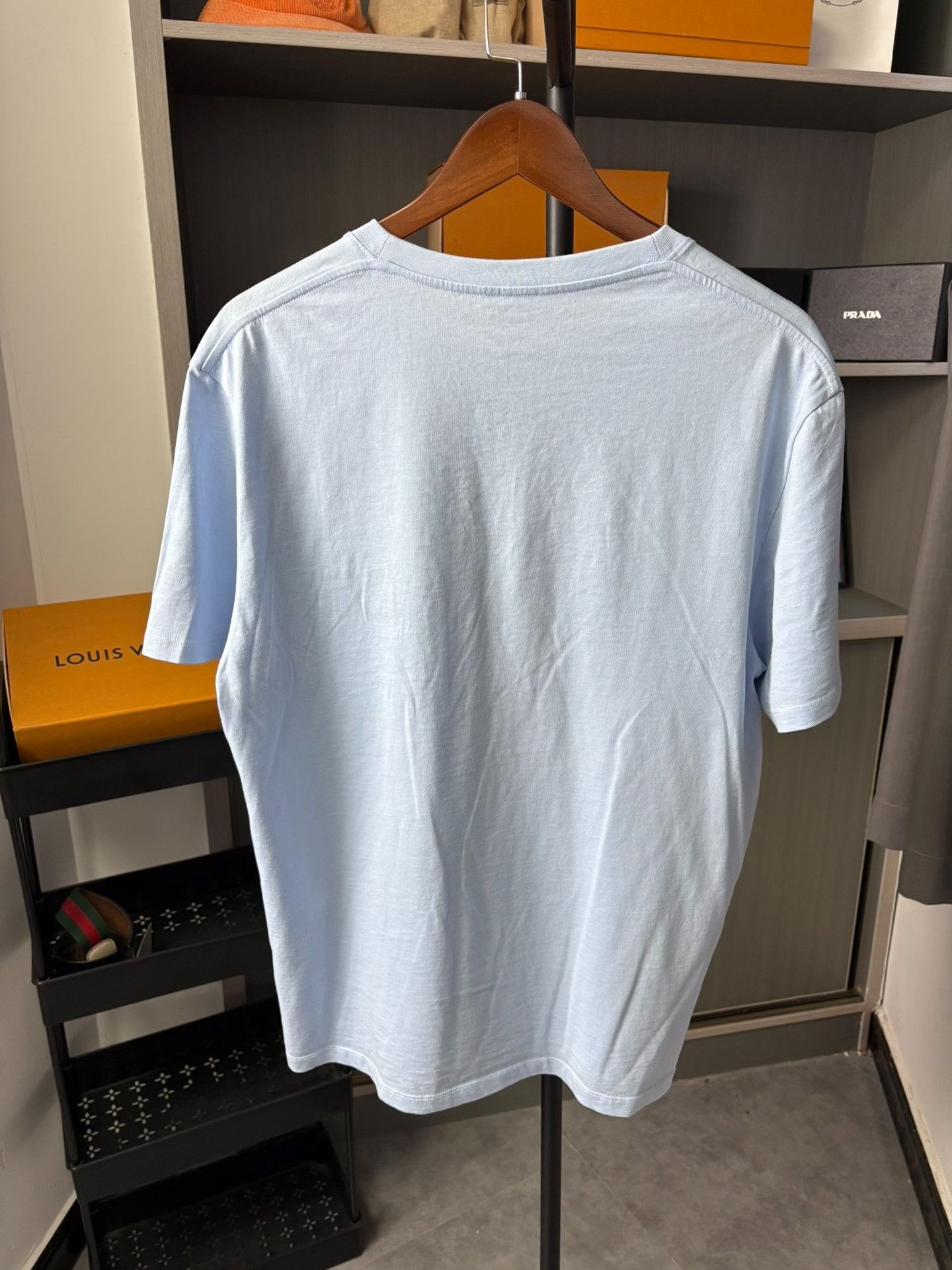 Loewe Loewe Retro Embroidered Blue T-Shirt L Men Size US L / EU 52-54 / 3 - 5 Thumbnail