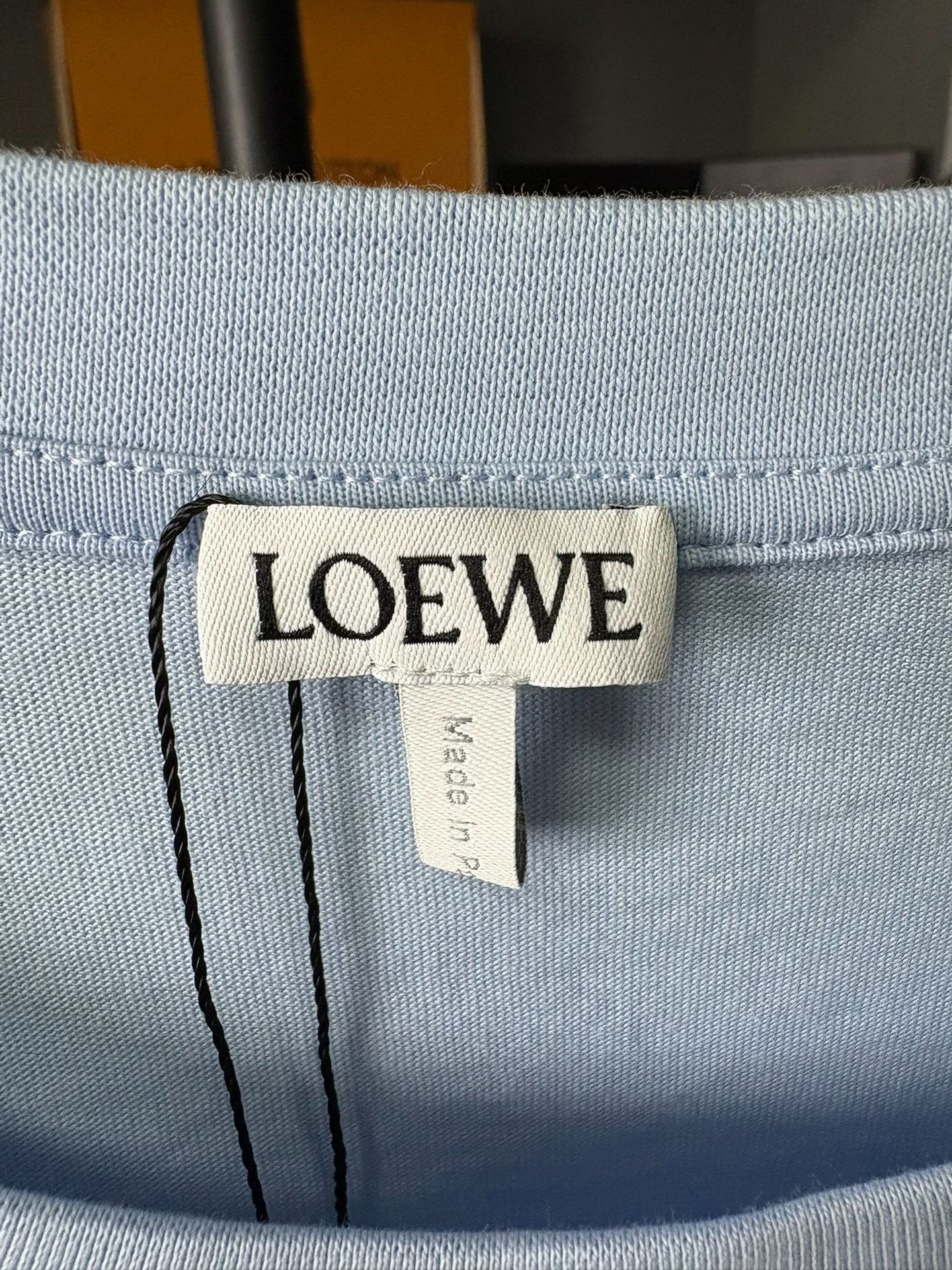 Loewe Loewe Retro Embroidered Blue T-Shirt L Men Size US L / EU 52-54 / 3 - 3 Thumbnail