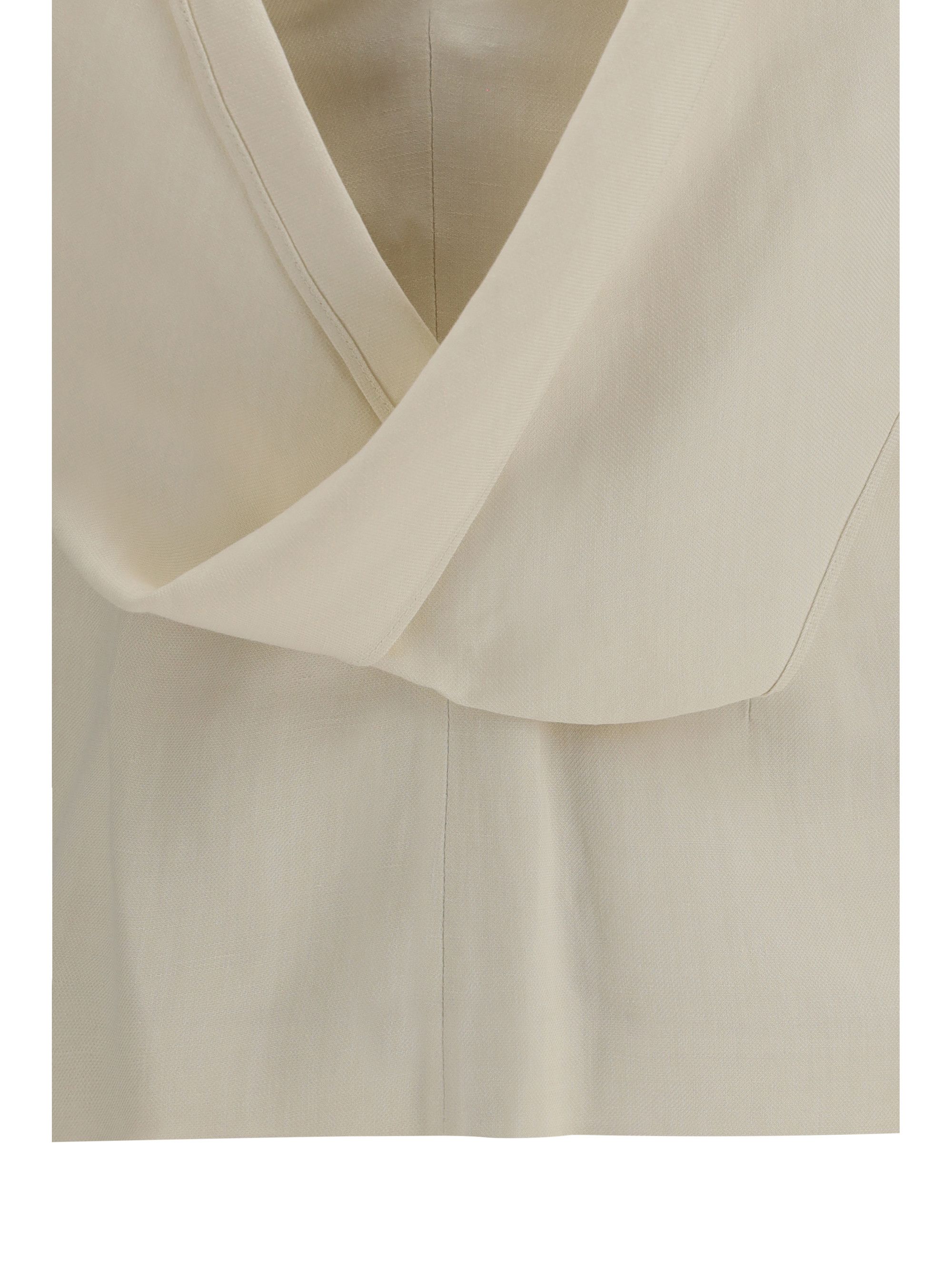 Brunello Cucinelli Viscose and linen twill Top Size L / US 10 / IT 46 - 3 Thumbnail