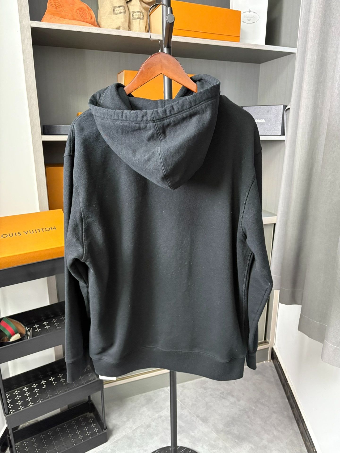 Prada Prada Black Hoodie S Men Size US S / EU 44-46 / 1 - 3 Thumbnail
