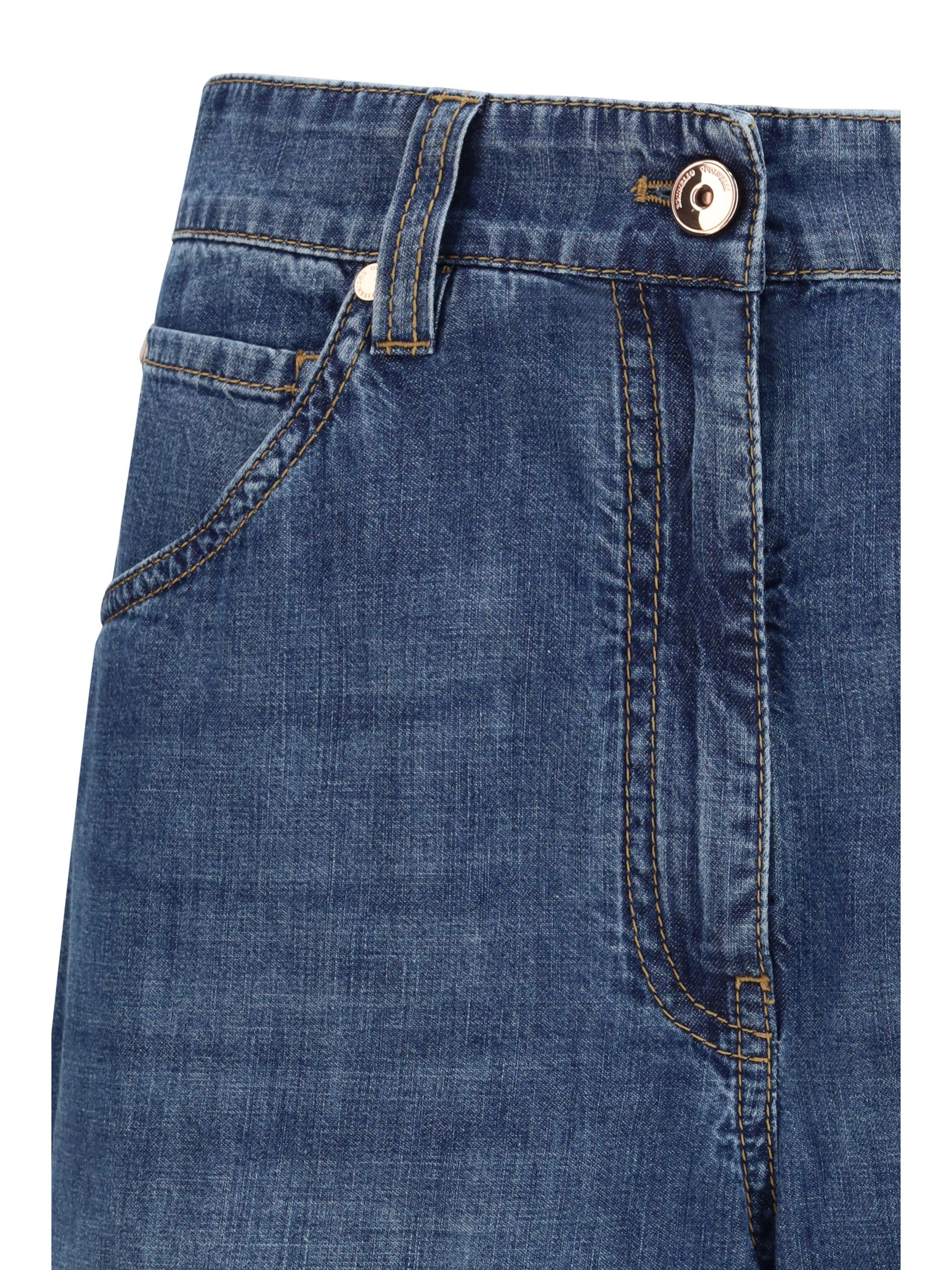Brunello Cucinelli Denim Pants Size 28" / US 6 / IT 42 - 3 Thumbnail