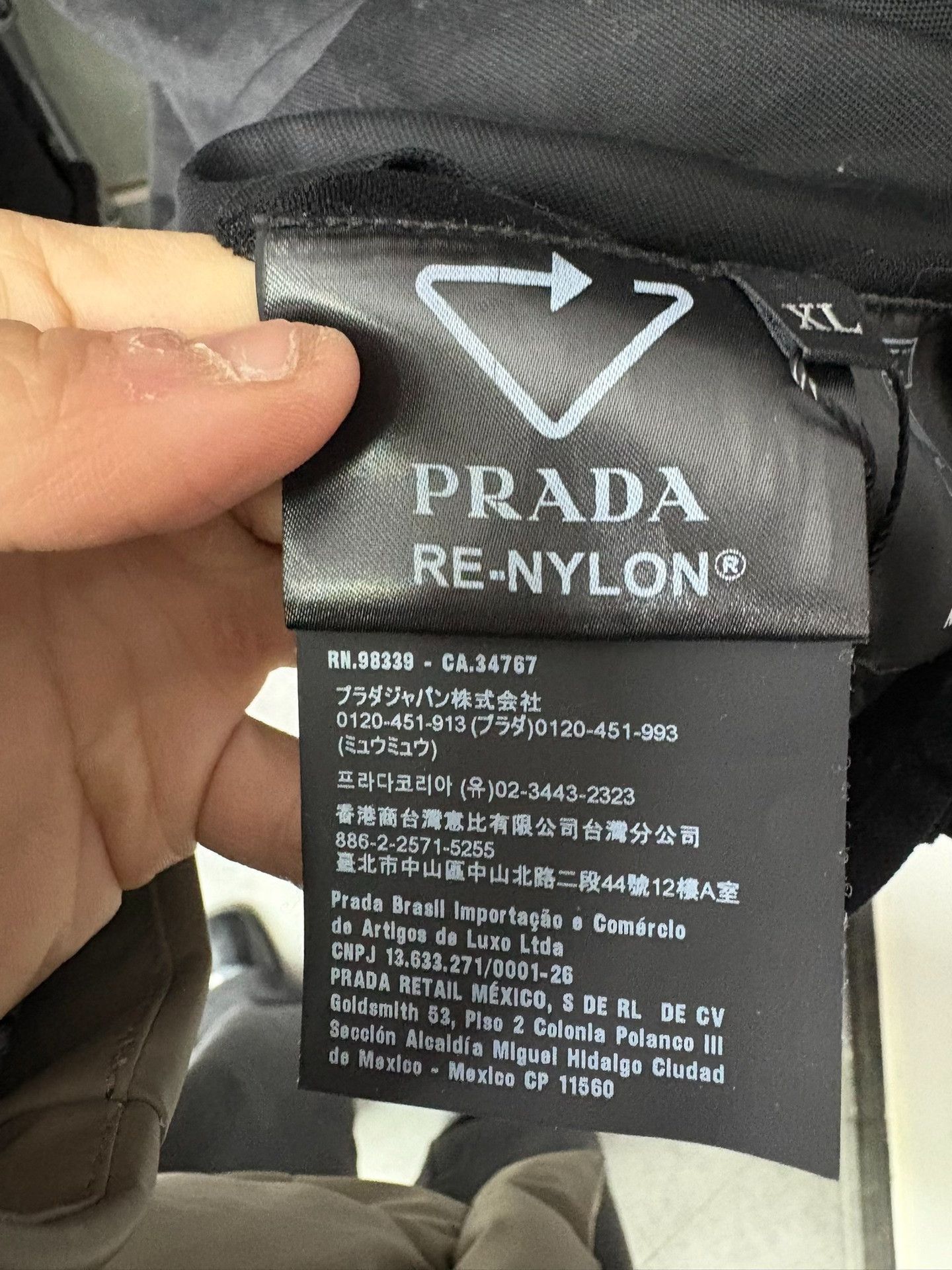 Prada Prada Nylon Polo XL Men Size US XL / EU 56 / 4 - 5 Thumbnail