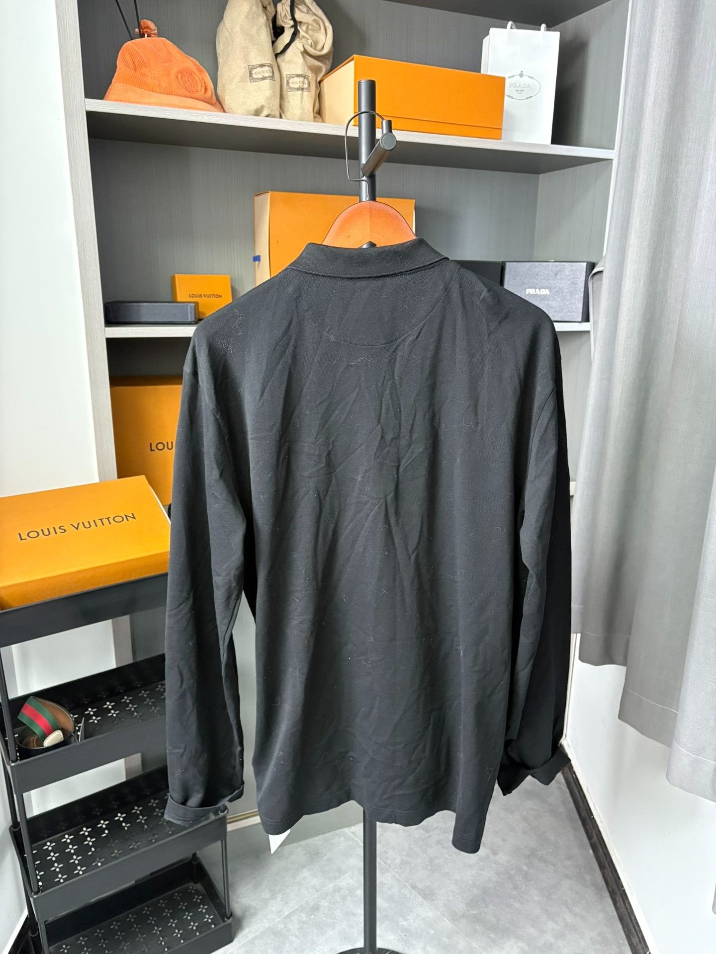 Prada Prada Nylon Polo XL Men Size US XL / EU 56 / 4 - 4 Thumbnail