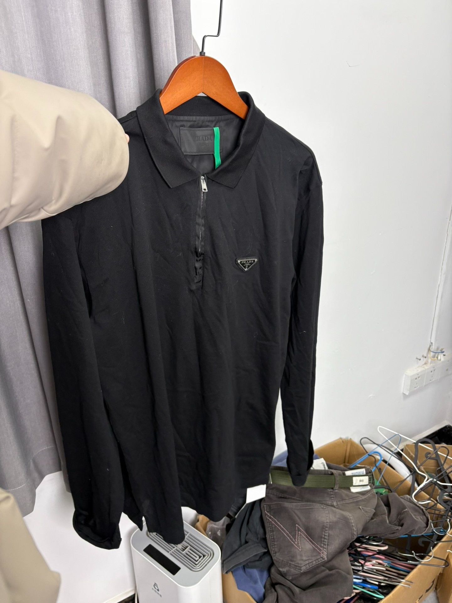Prada Prada Nylon Polo XL Men Size US XL / EU 56 / 4 - 7 Thumbnail