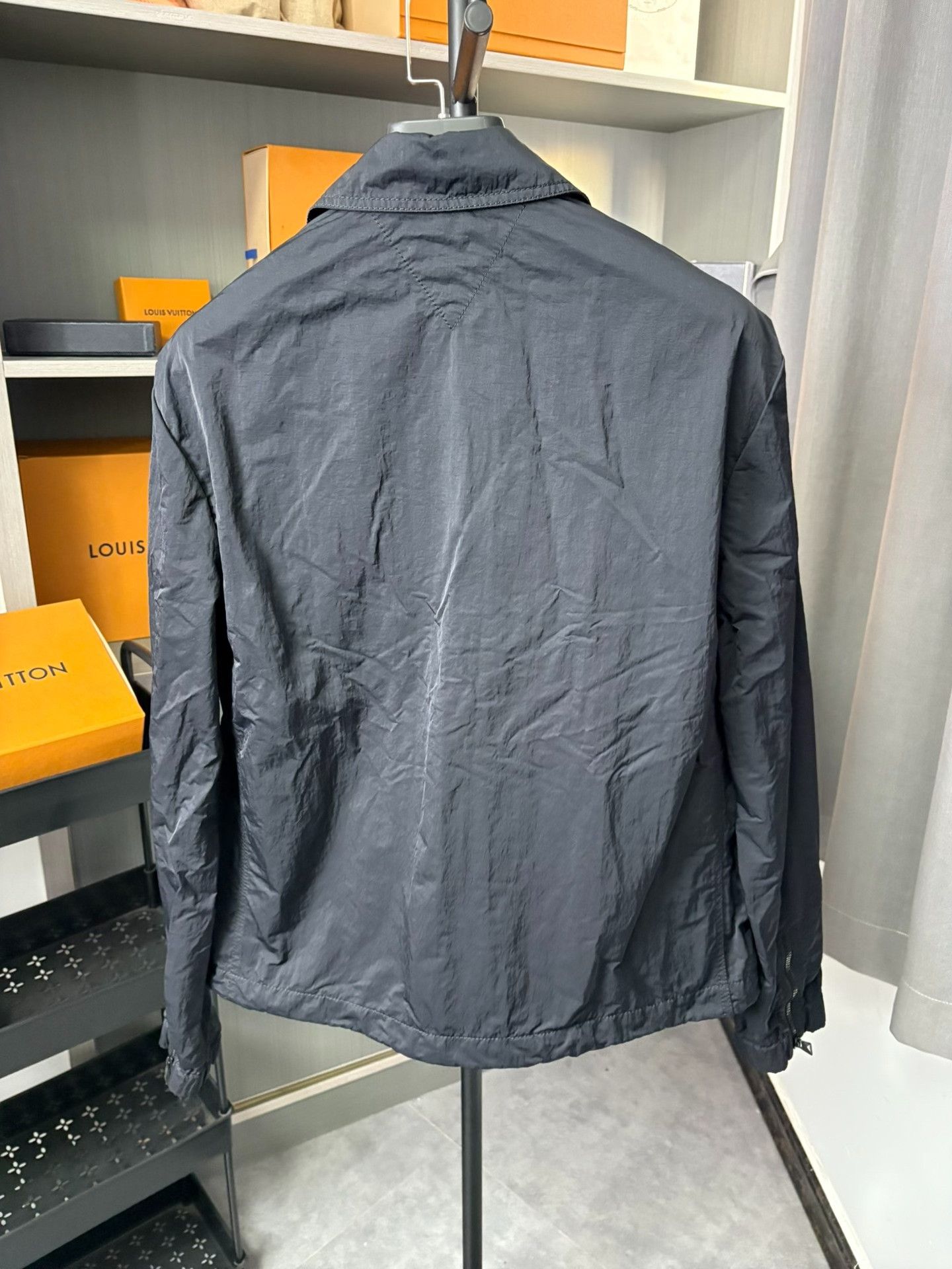 Bottega Veneta Bottega Veneta Nylon Cropped Black Jacket S Women Size S / US 4 / IT 40 - 4 Thumbnail