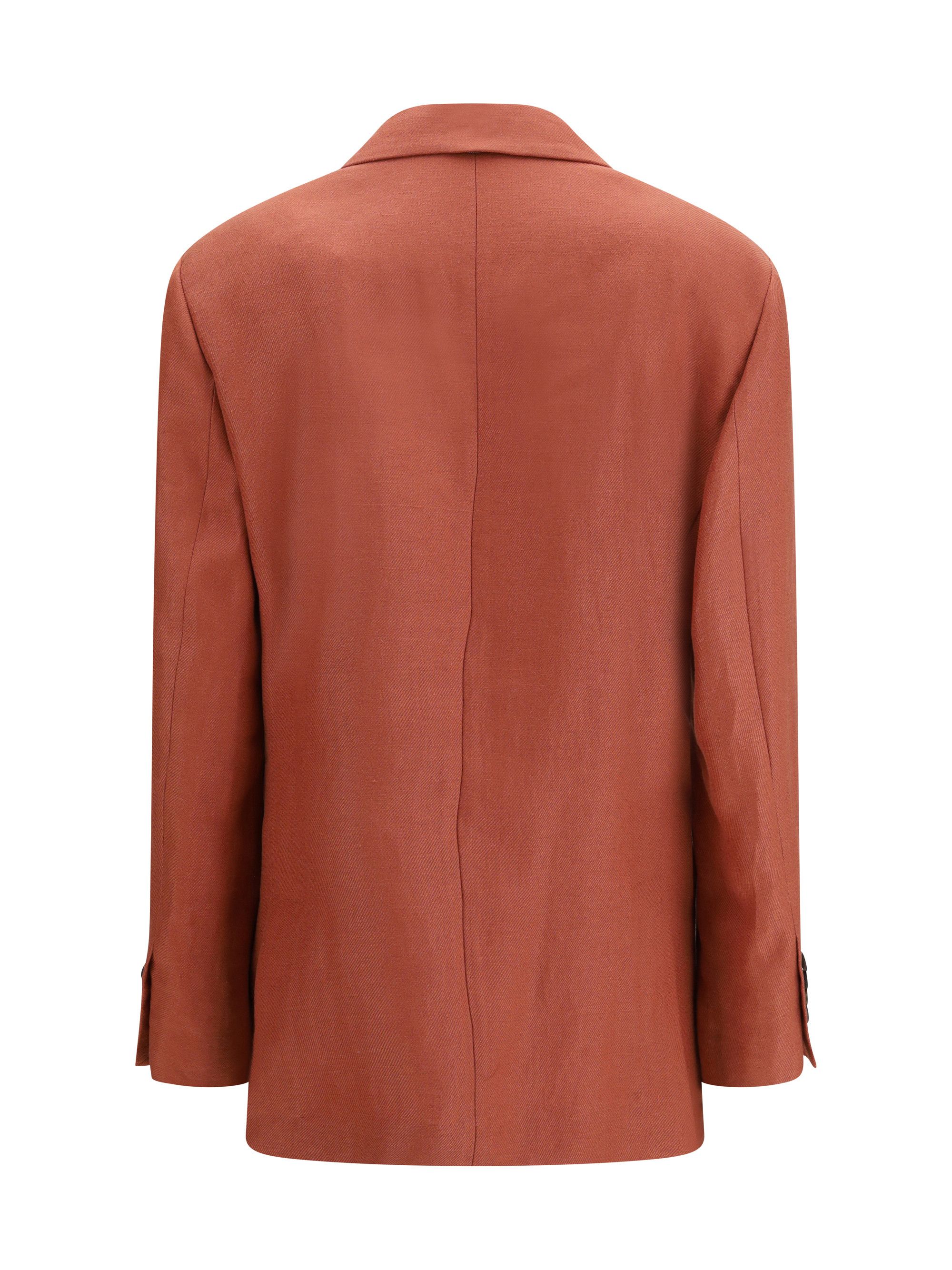 Brunello Cucinelli Single-breasted linen Blazer Size M / US 6-8 / IT 42-44 - 2 Thumbnail