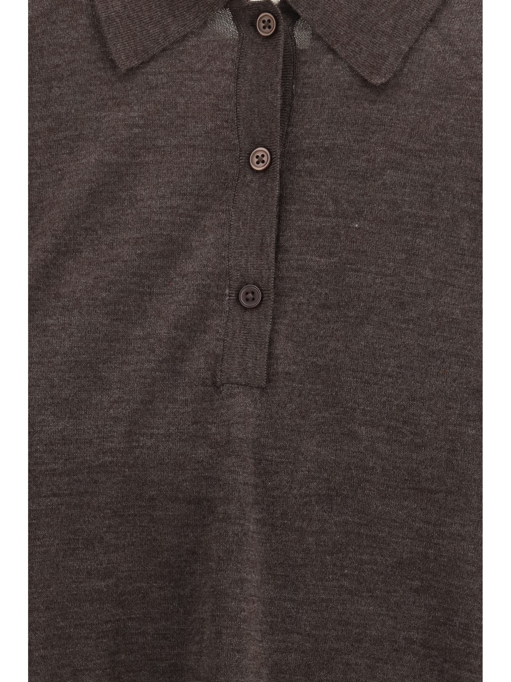 Loulou de Saison Migo Ribbed Polo Size L / US 10 / IT 46 - 3 Thumbnail