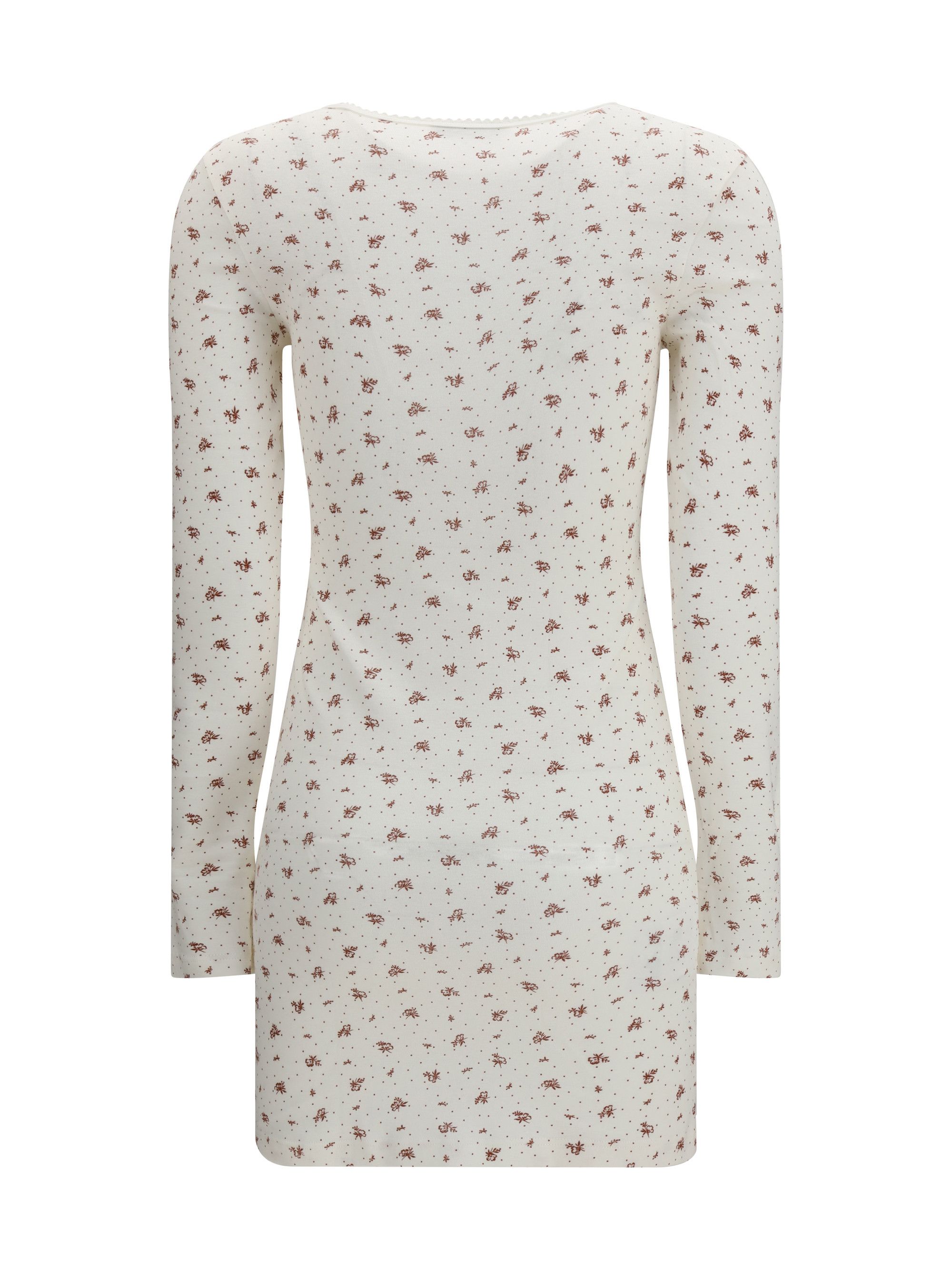 Miu Miu Ribbed jersey Dress Size M / US 6-8 / IT 42-44 - 2 Thumbnail