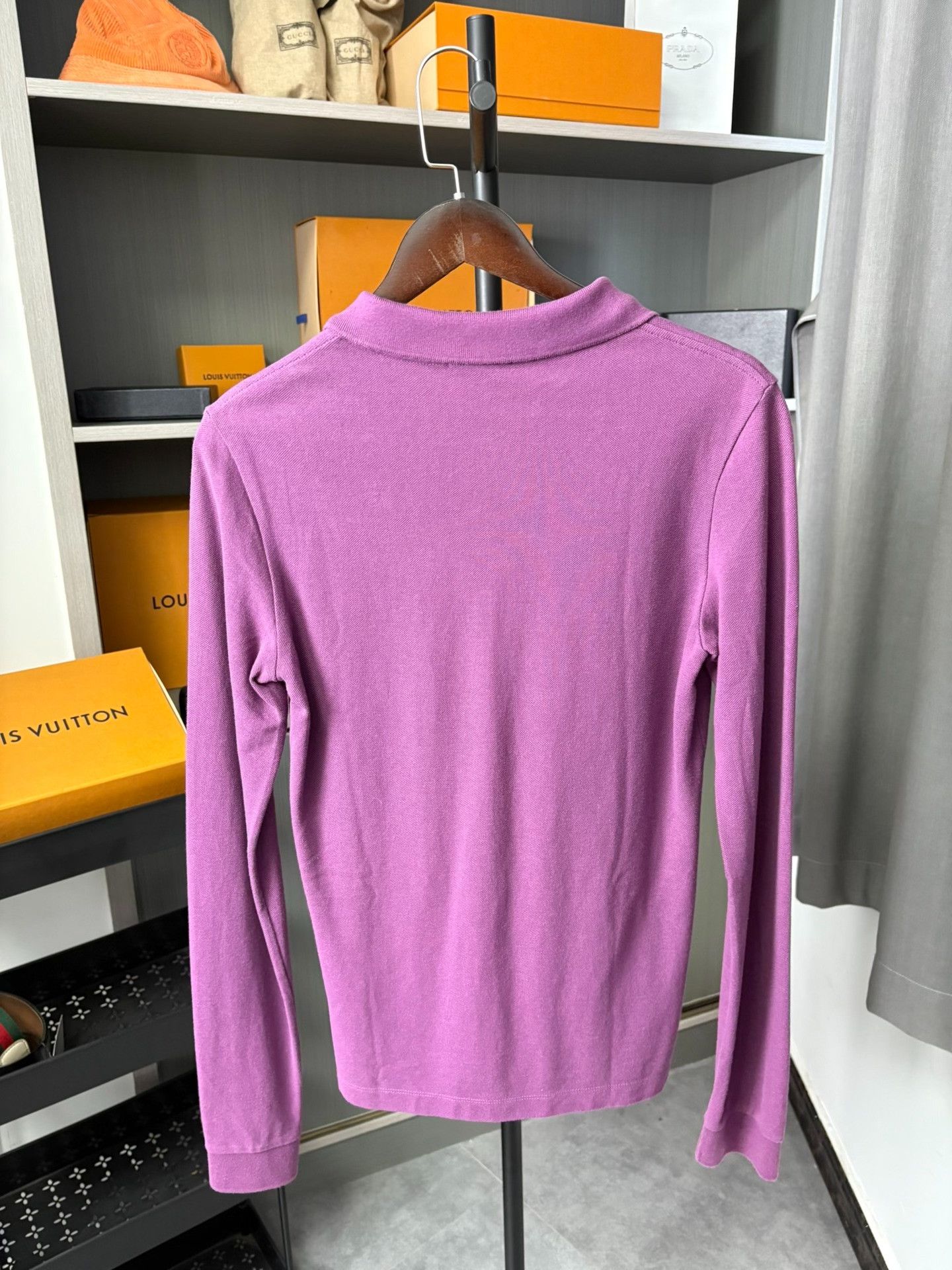 Burberry Burberry Purple Polo XS Men Size US XS / EU 42 / 0 - 4 Thumbnail