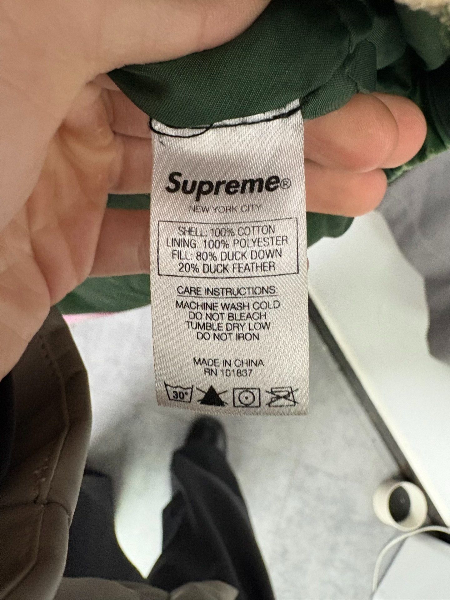 Supreme Supreme Down Green Heavy Coat L Men Size US L / EU 52-54 / 3 - 5 Thumbnail