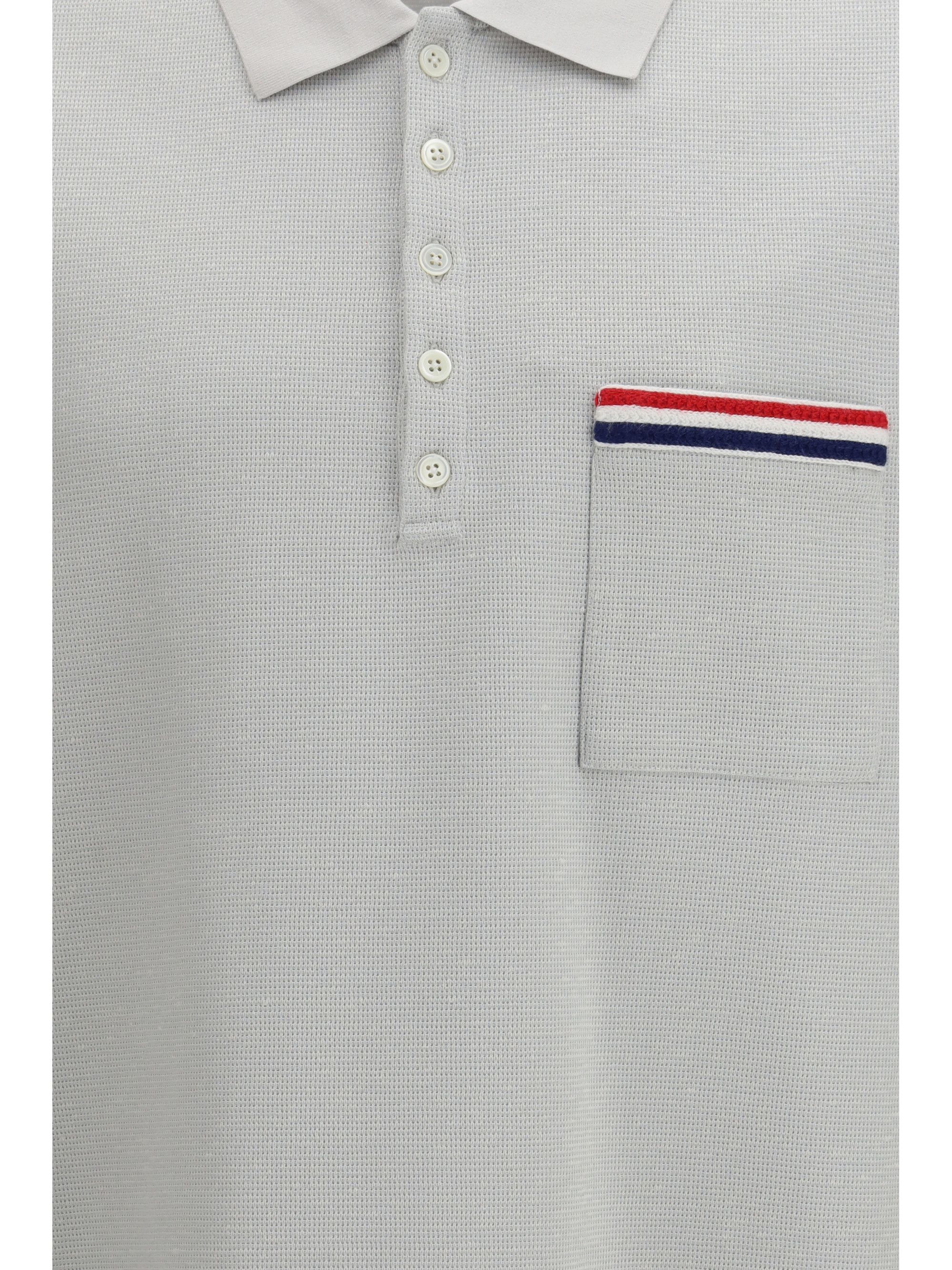 Thom Browne Short-sleeve Polo with chest pocket Size US M / EU 48-50 / 2 - 3 Thumbnail